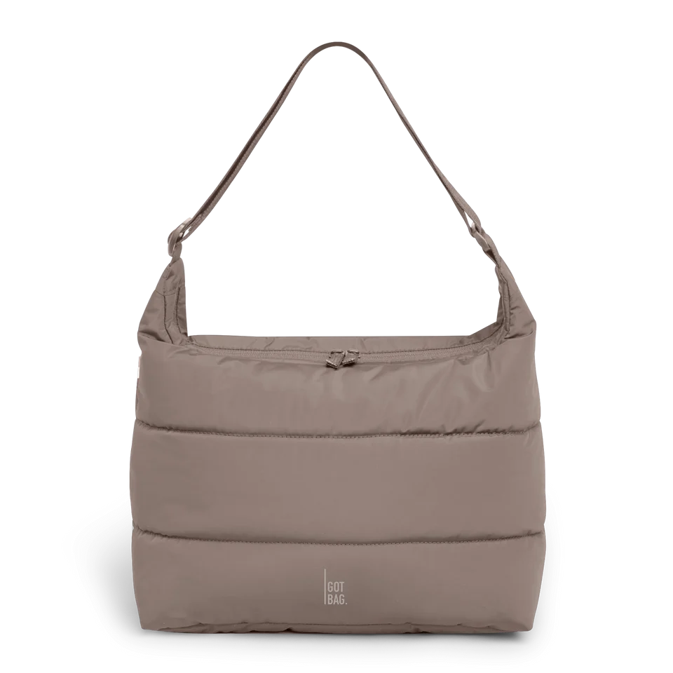 GOT BAG Puffer Square Bag Large – Borsa a Spalla Imbottita in Materiale Riciclato