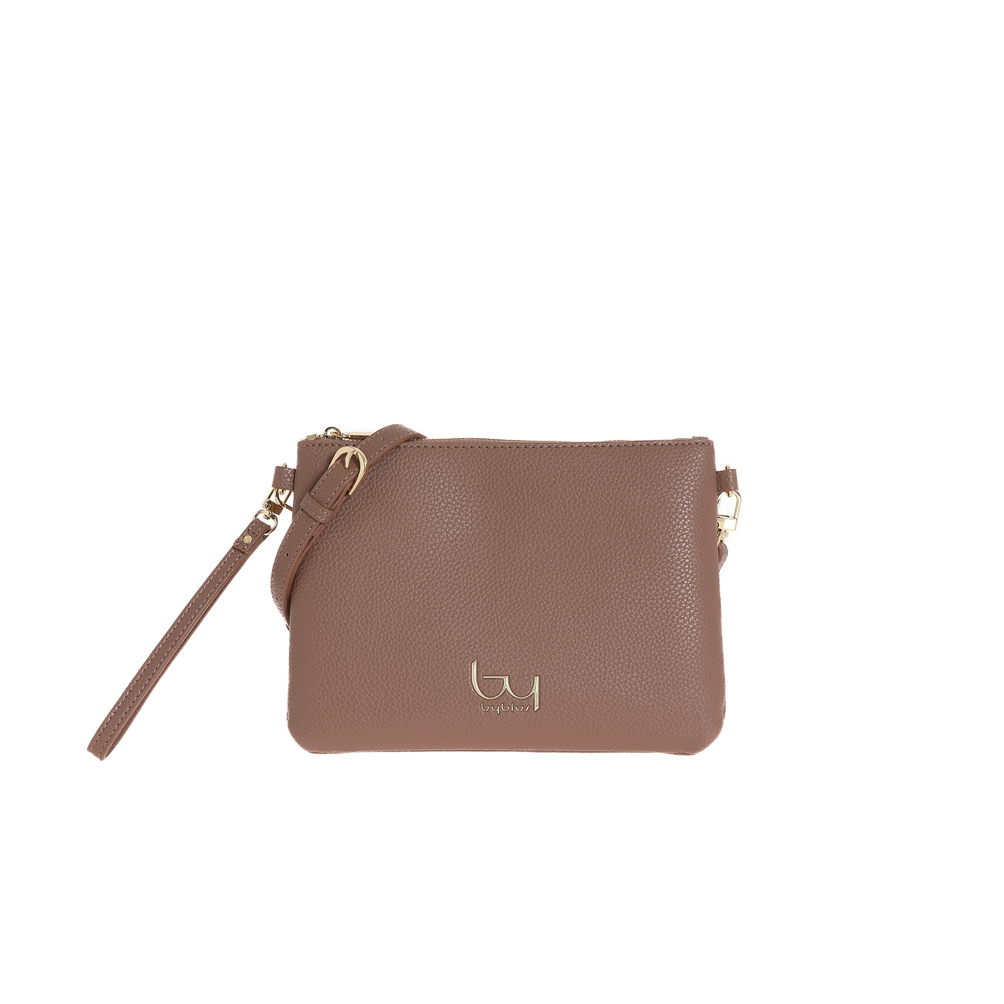 By Byblos pochette donna in ecopelle con tracolla removibile Rosa TU | Giò Fashion