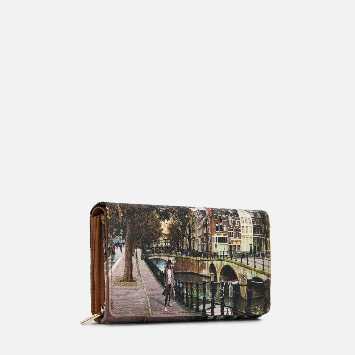 Ynot portafoglio flap AMSTERDAM BRIDGE TU | Giò Fashion