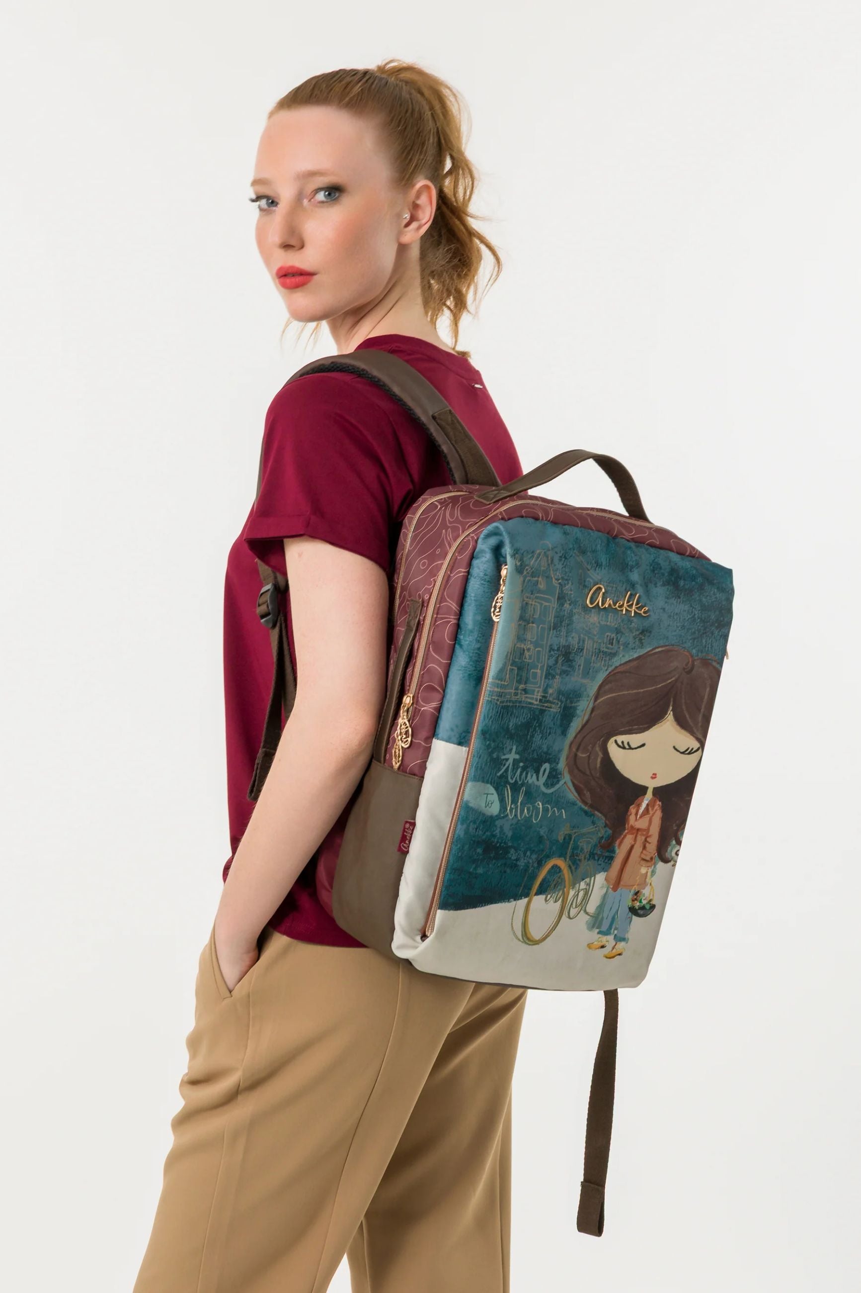 Zaino da Viaggio Donna Anekke Tulip Capiente