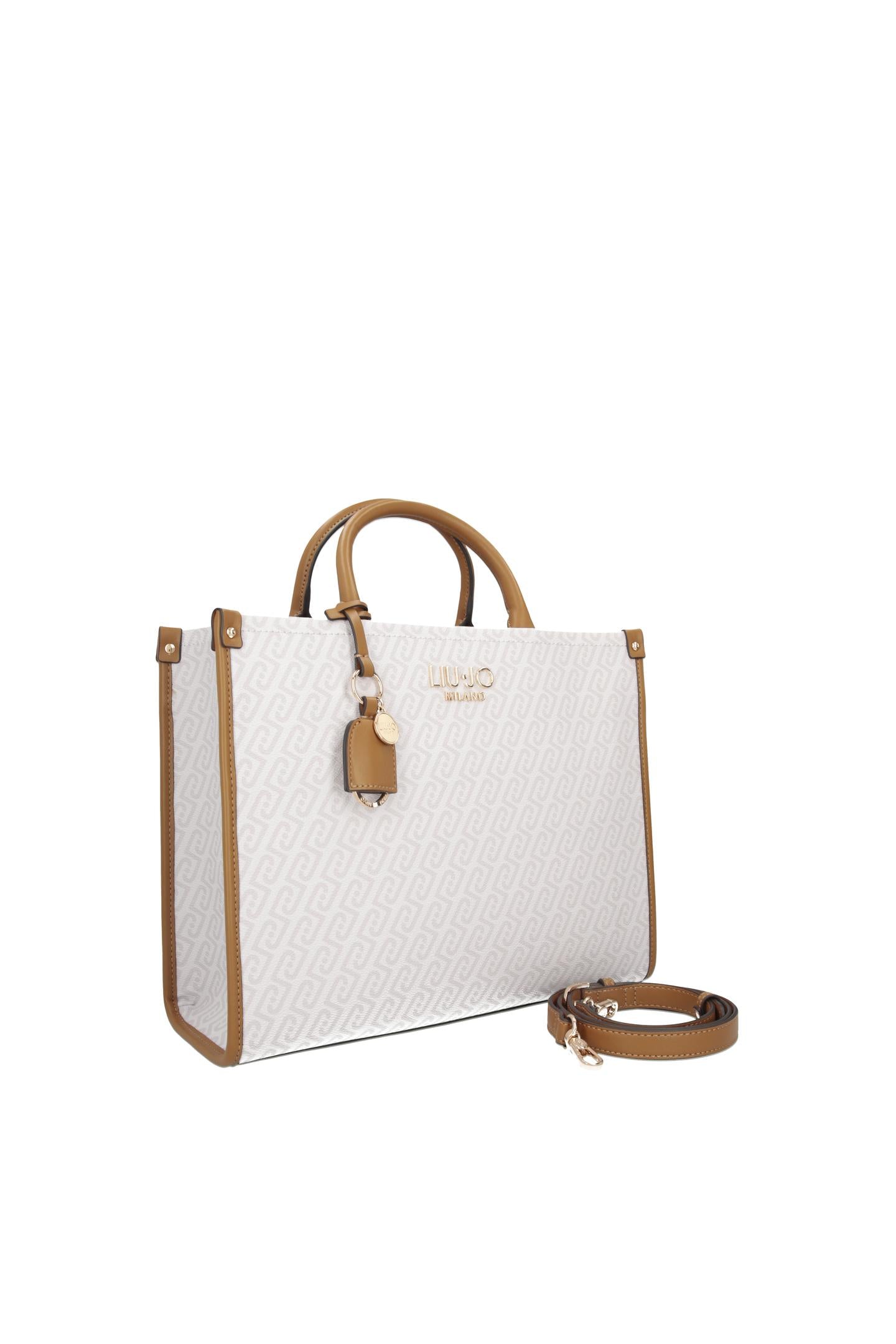 Borsa a mano Liu Jo da donna con tracolla removibile elegante strutturata Bianco TU | Giò Fashion