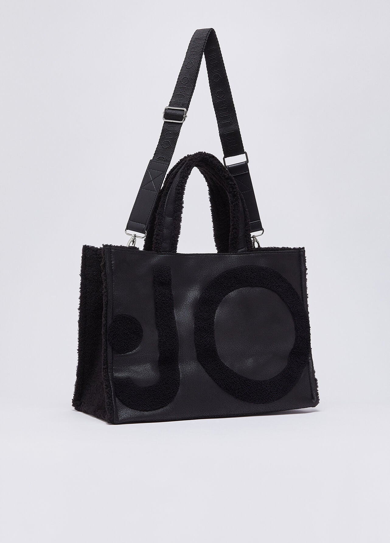 Liu Jo Tote Bag Grande Donna con Maxi Logo e Tracolla