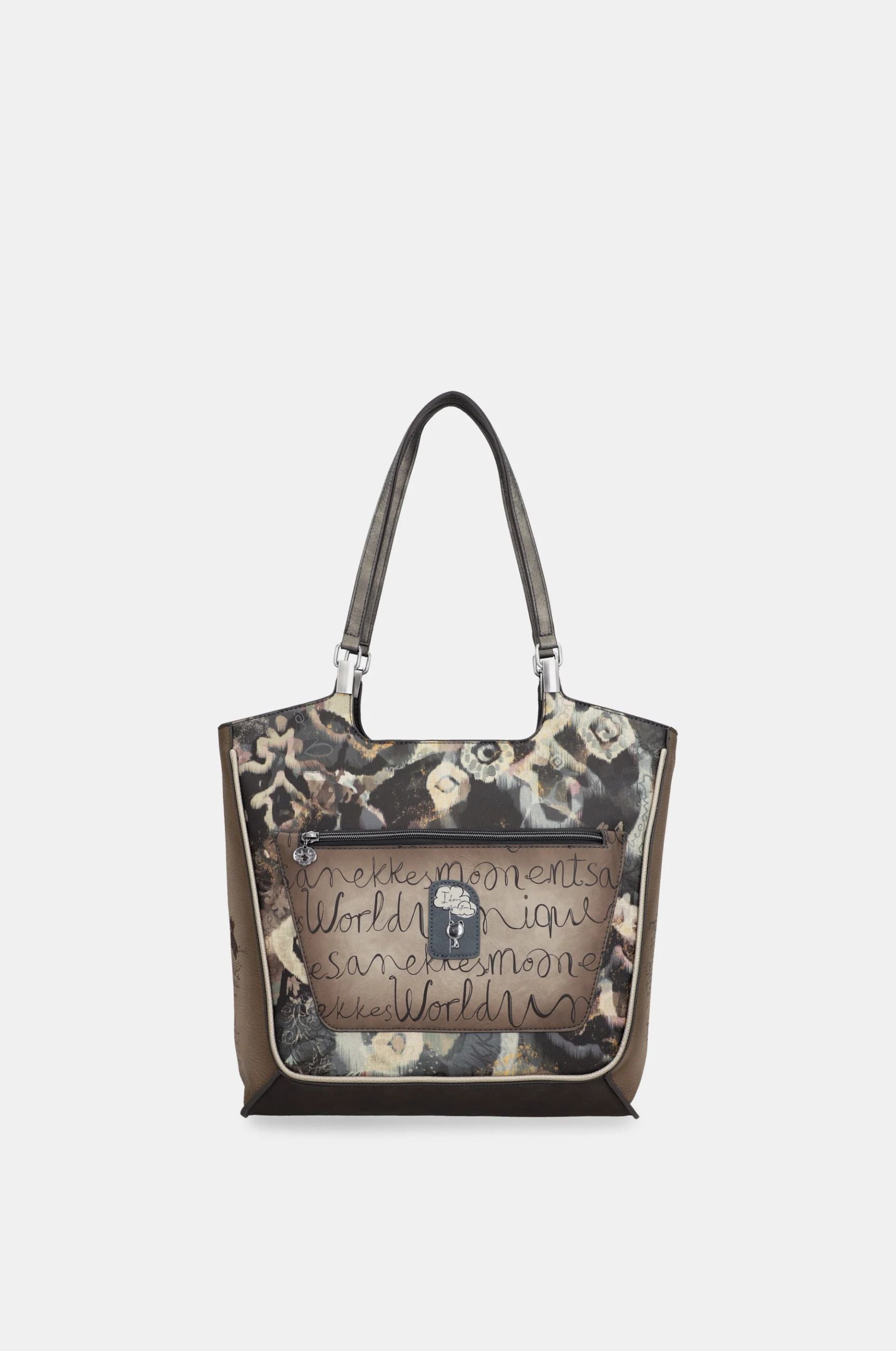 Shopper grande Anekke The World of Dreams con doppi manici Beige TU | Giò Fashion