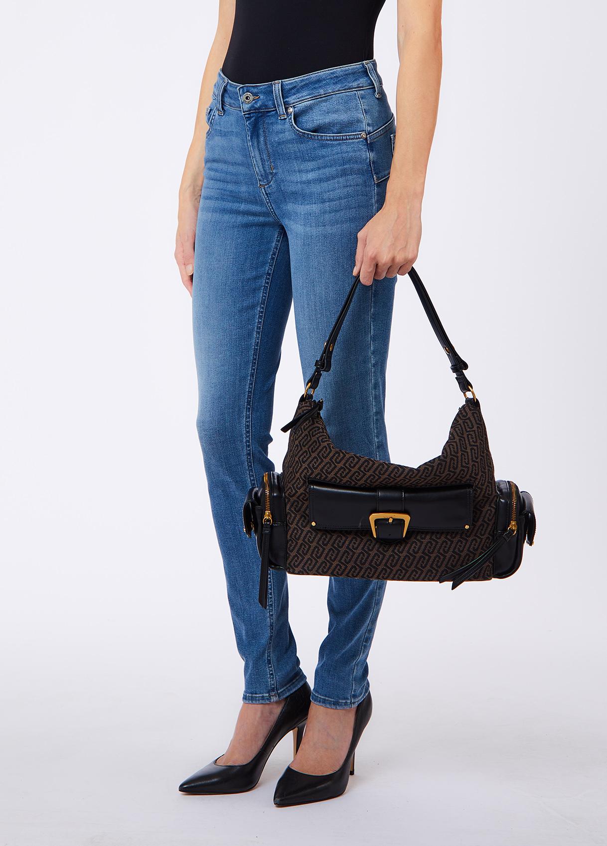 Liu Jo Borsa Hobo Media Donna Monogram