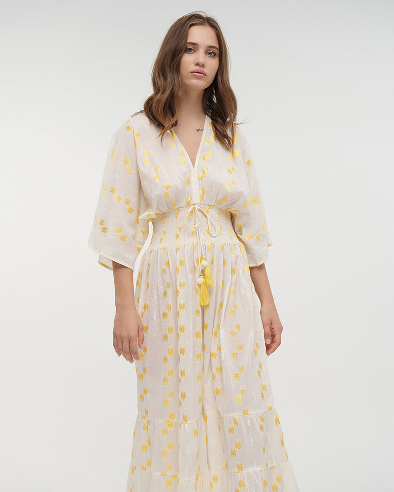 Ble Resort Collection Abito Lungo a Maniche 3/4