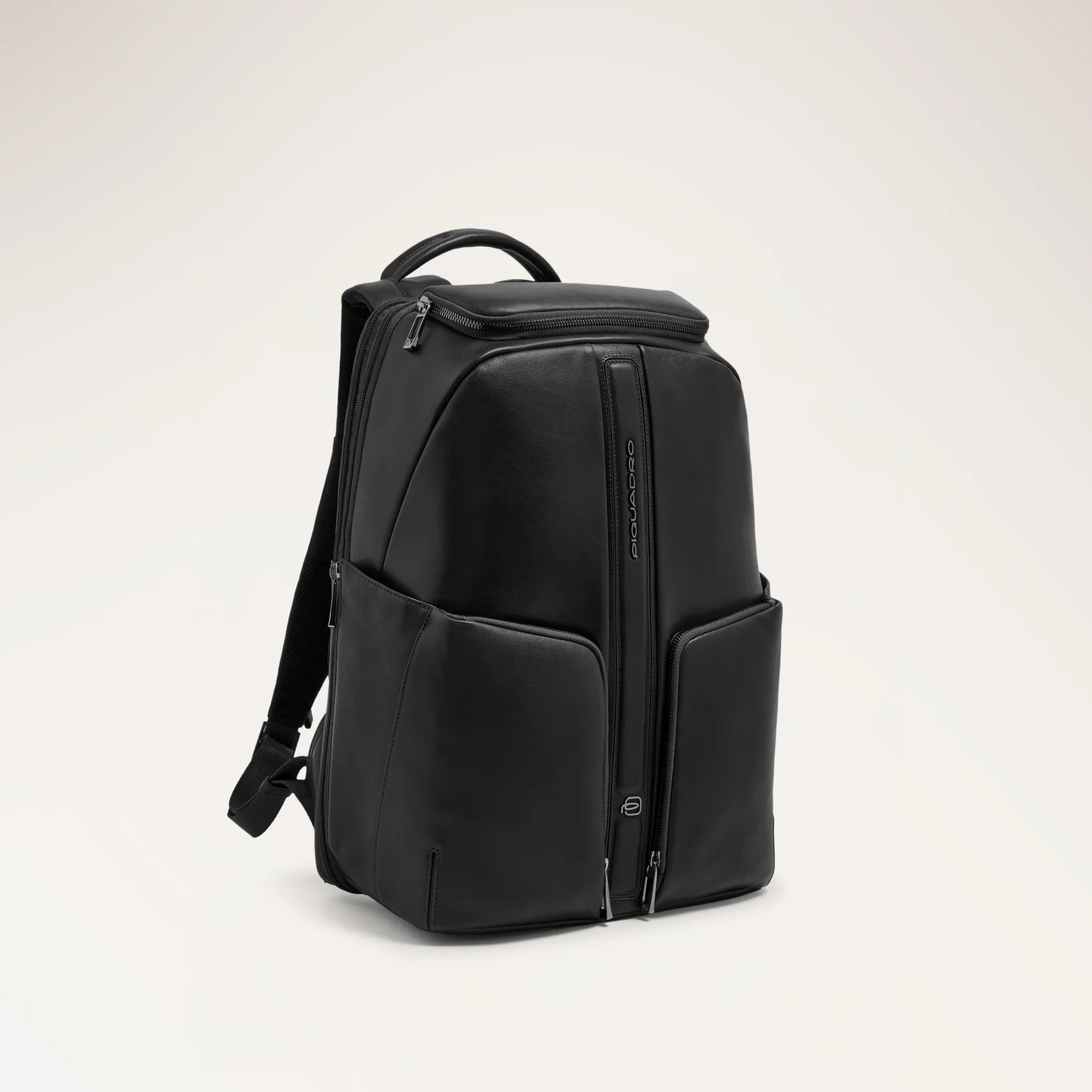 Zaino Porta PC 15,6" in Pelle con Tasche Frontali