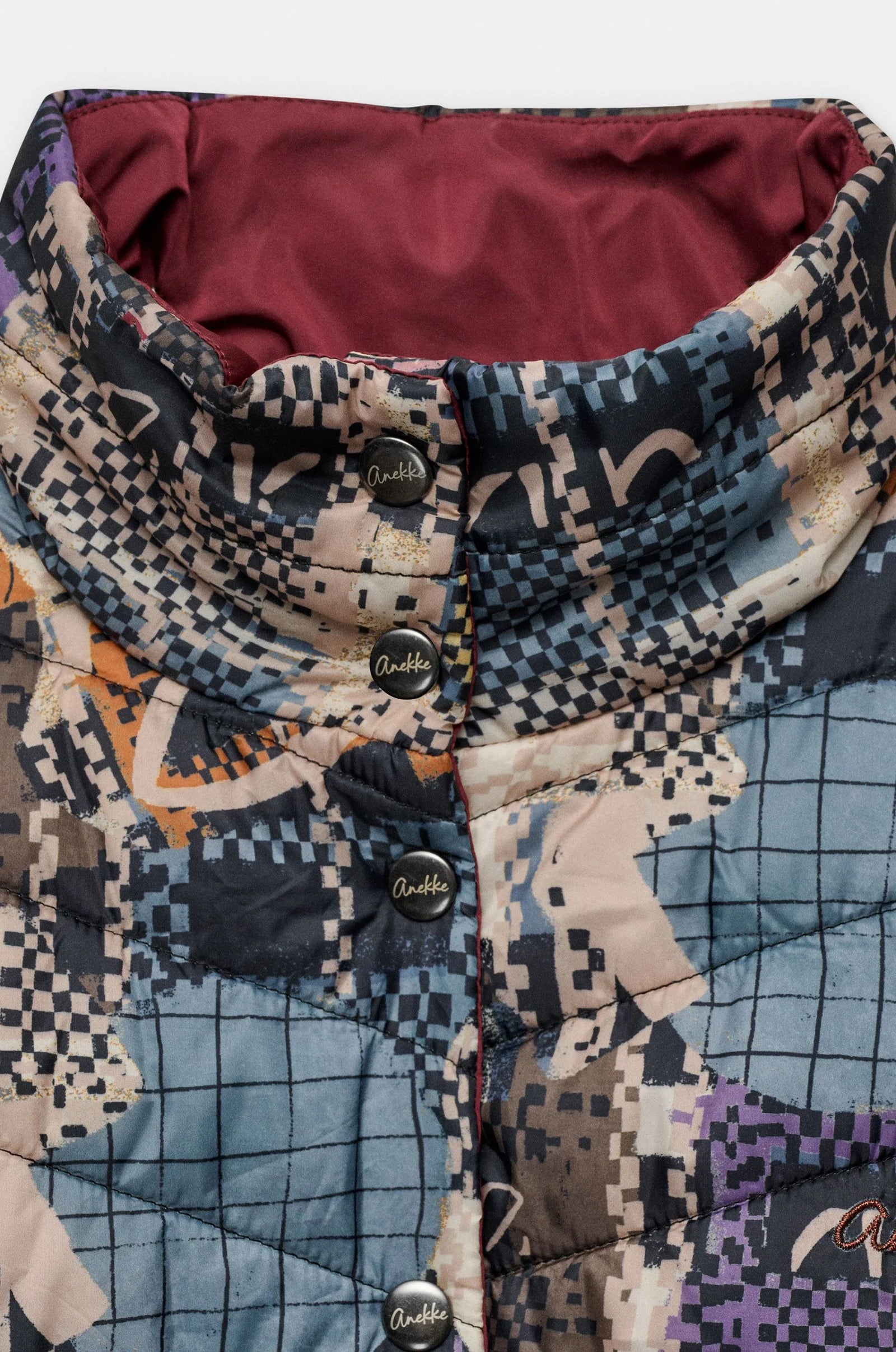 Giacca Donna Anekke Blossom Reversibile con Stampa Artistica
