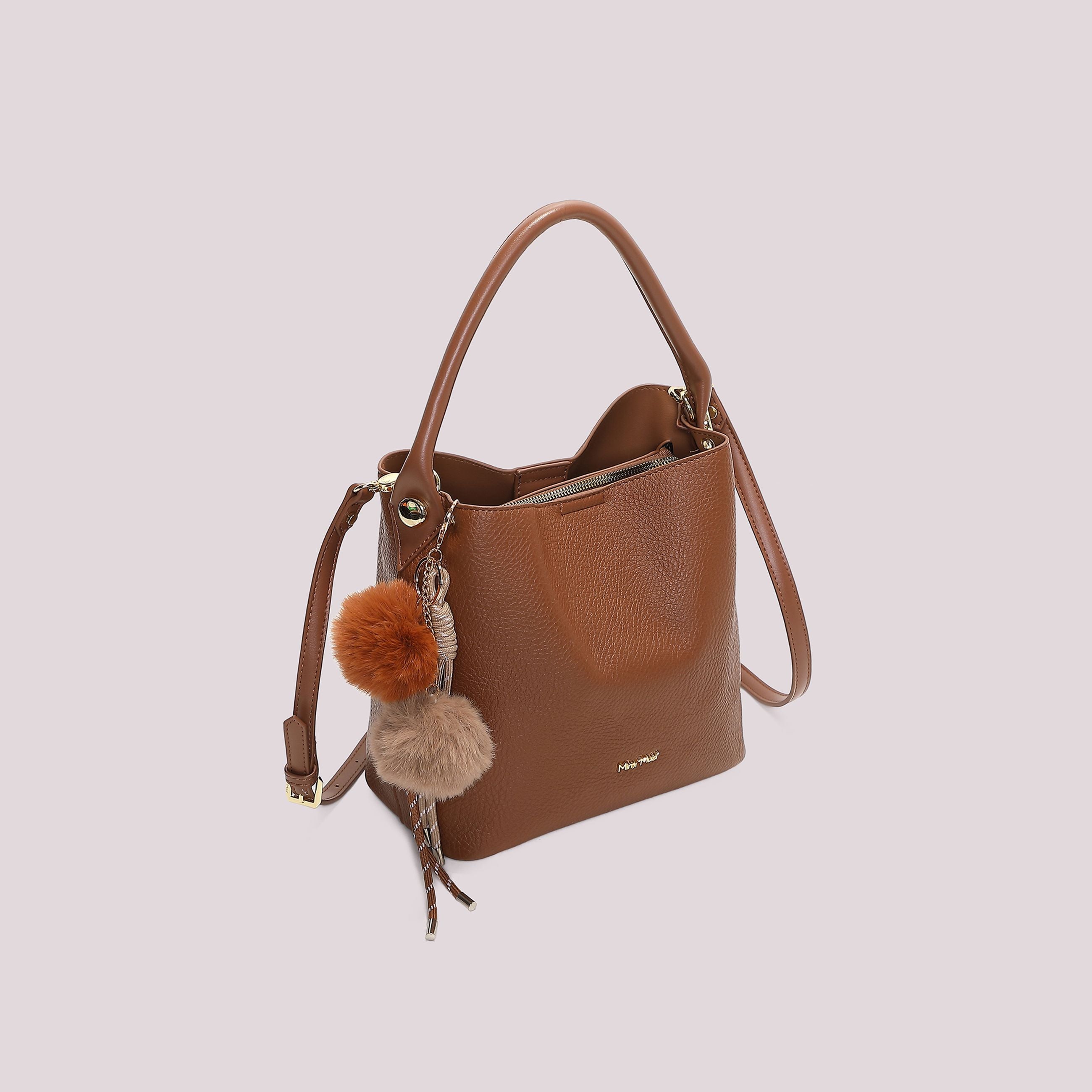 Borsa a Secchiello Donna Mimi Mua con Dettaglio Appeso