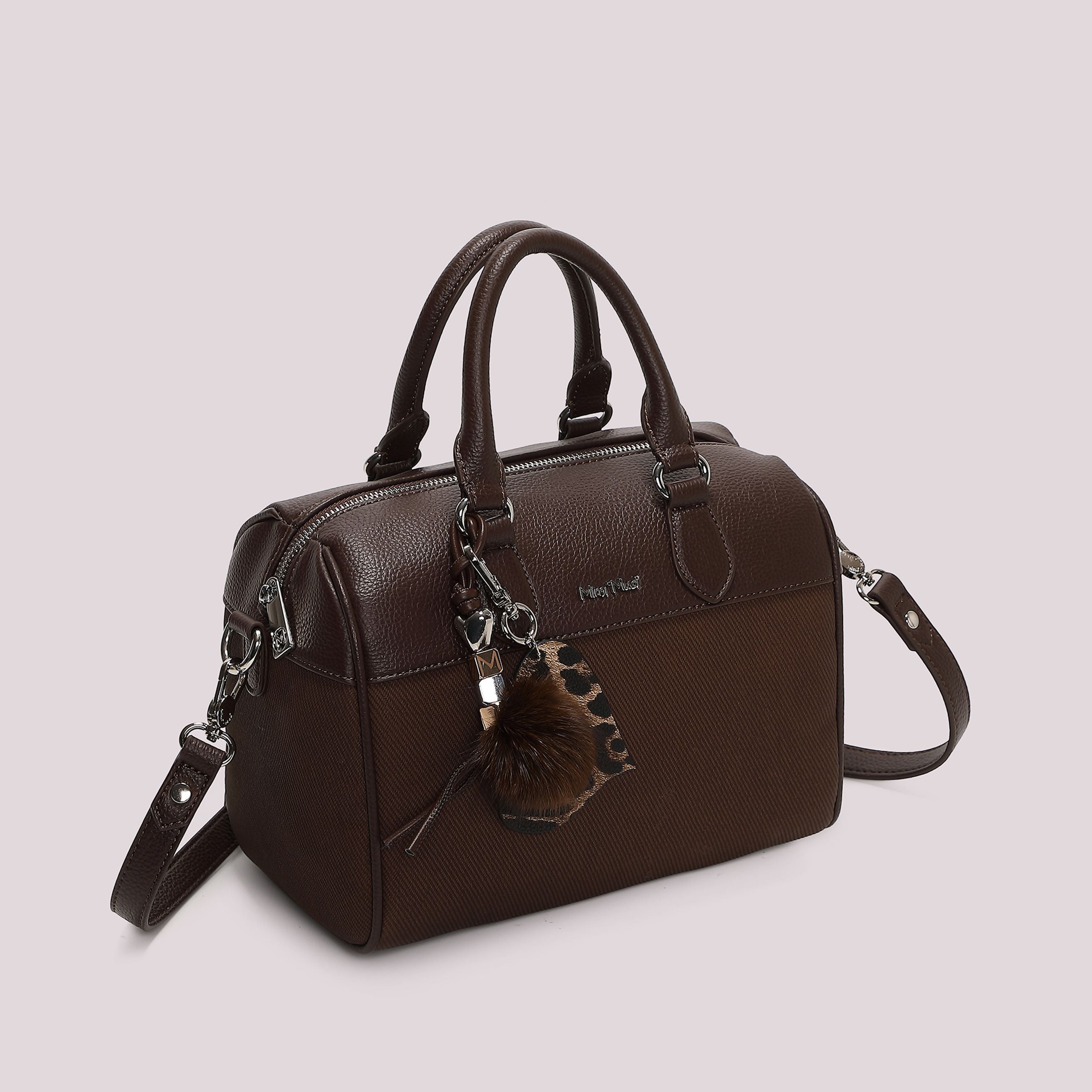 Borsa Bauletto Donna Mimi Mua con Charm a Cuore