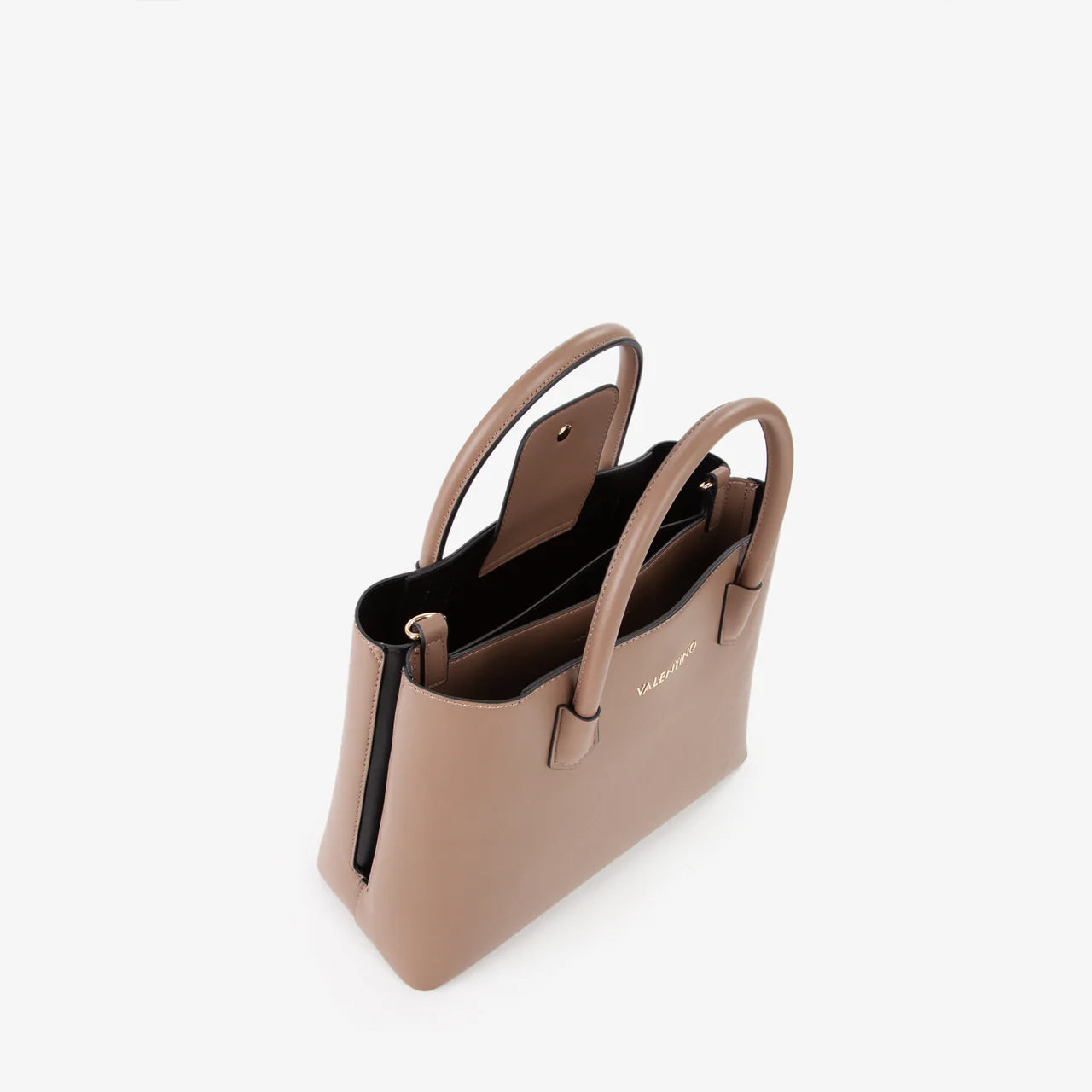 Valentino borsa a mano donna elegante con doppi manici Beige TU | Giò Fashion