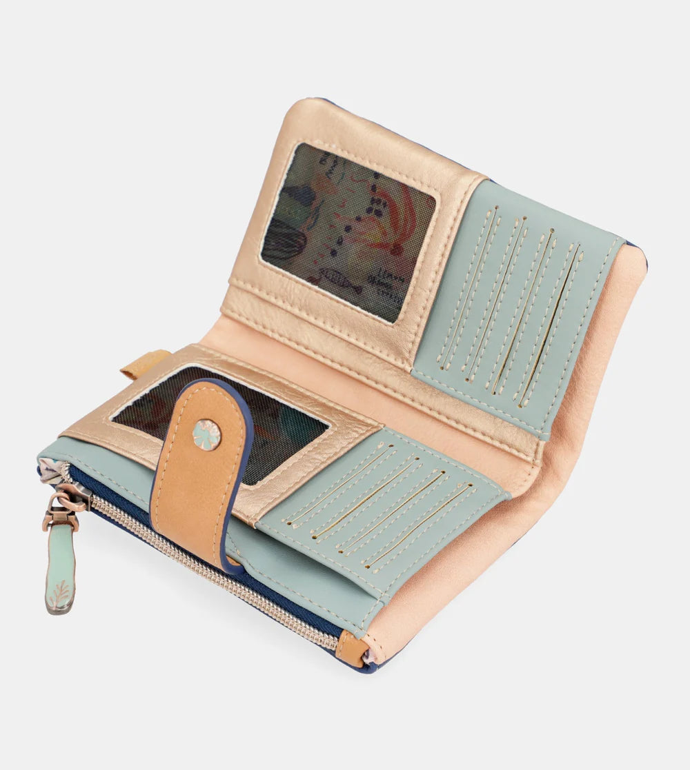 Portafoglio medio Anekke Sunrise Flexi con stampa ceramica