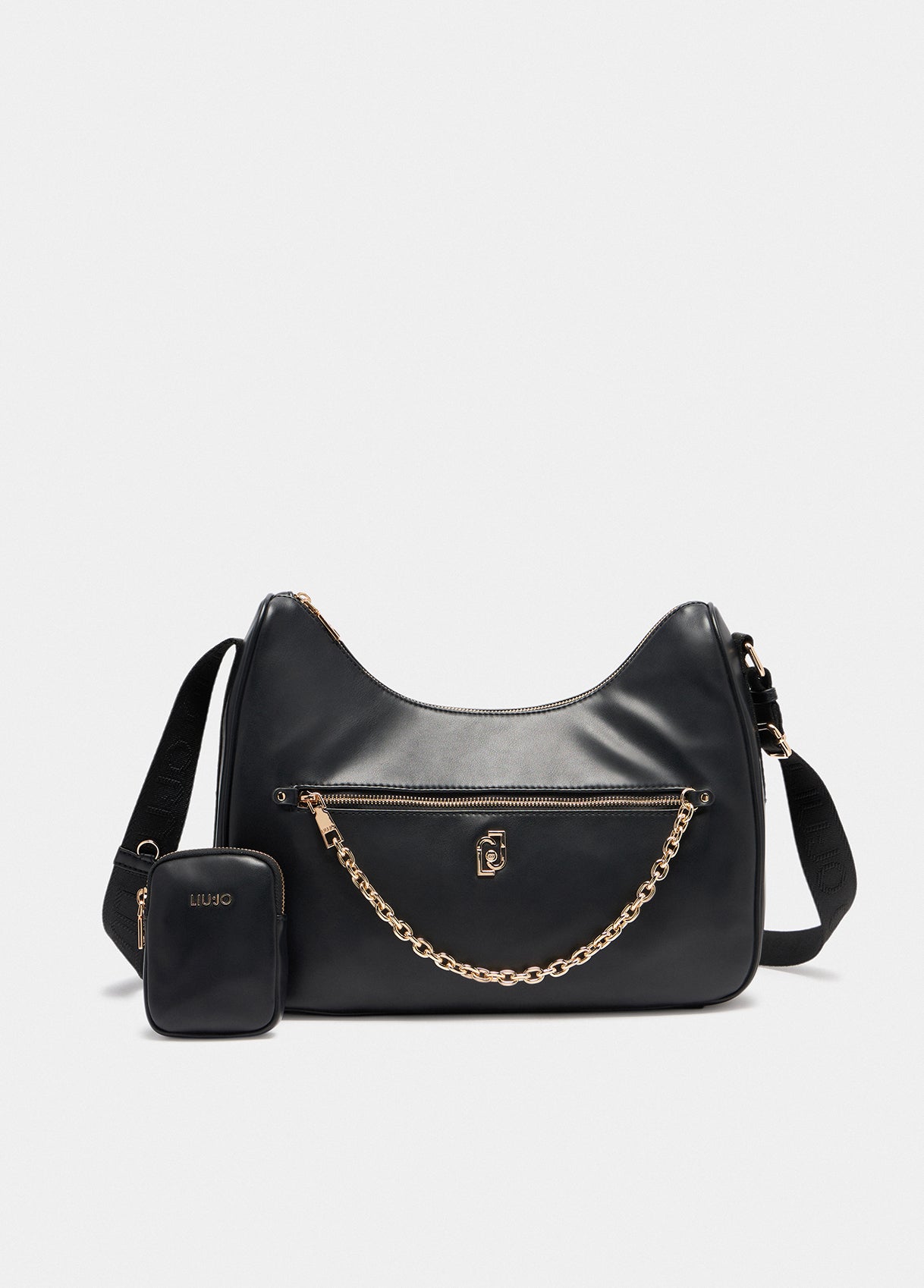 Borsa a spalla Liu Jo con catena e pochette removibile