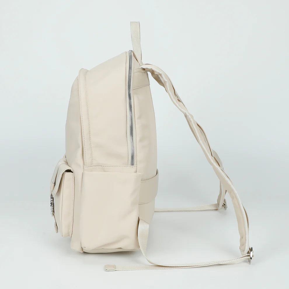 Mimi Mua zaino grande in nylon con tasche