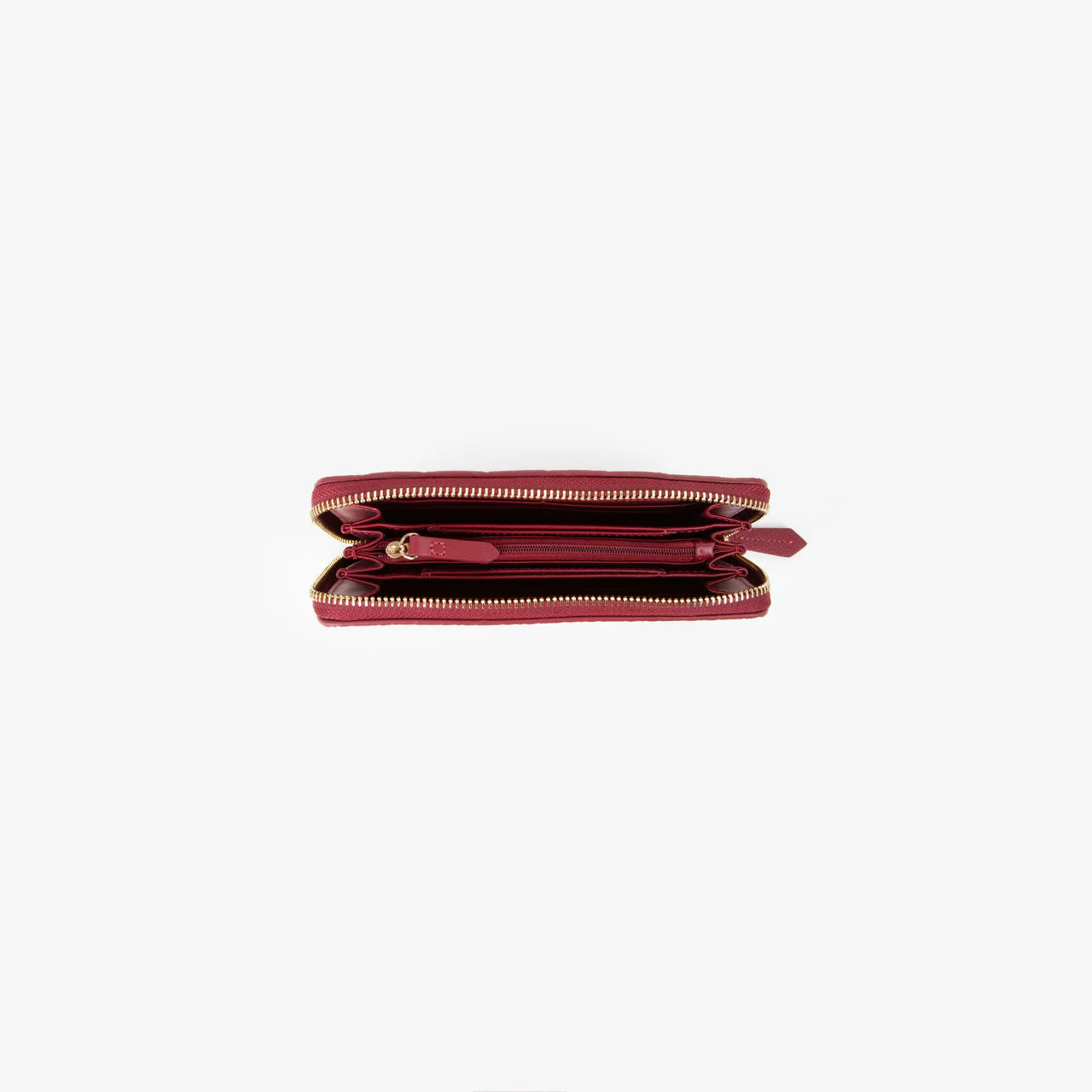 Valentino portafoglio grande zip around Samba BORDEAUX TU | Giò Fashion