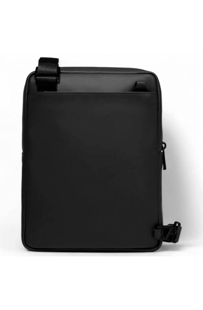 Borsa a tracolla Piquadro in tessuto gommato con scomparto porta iPad
