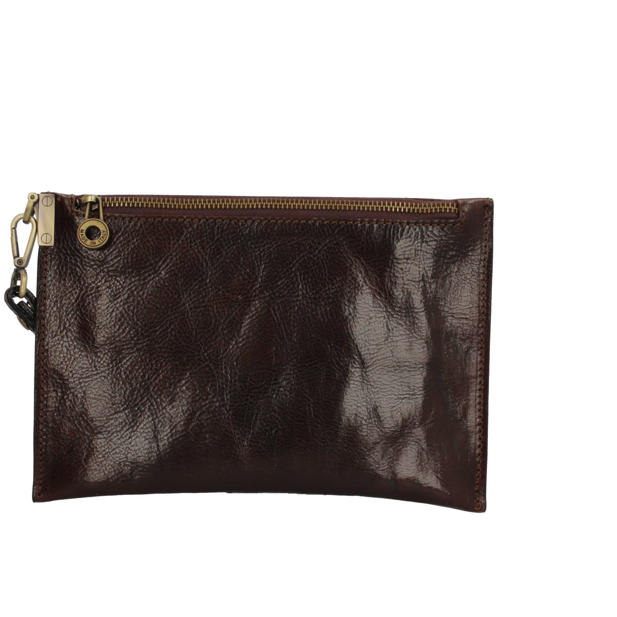 Borsa a tracolla in vera pelle artigianale Il Giglio Made in Italy Marrone TU | Giò Fashion