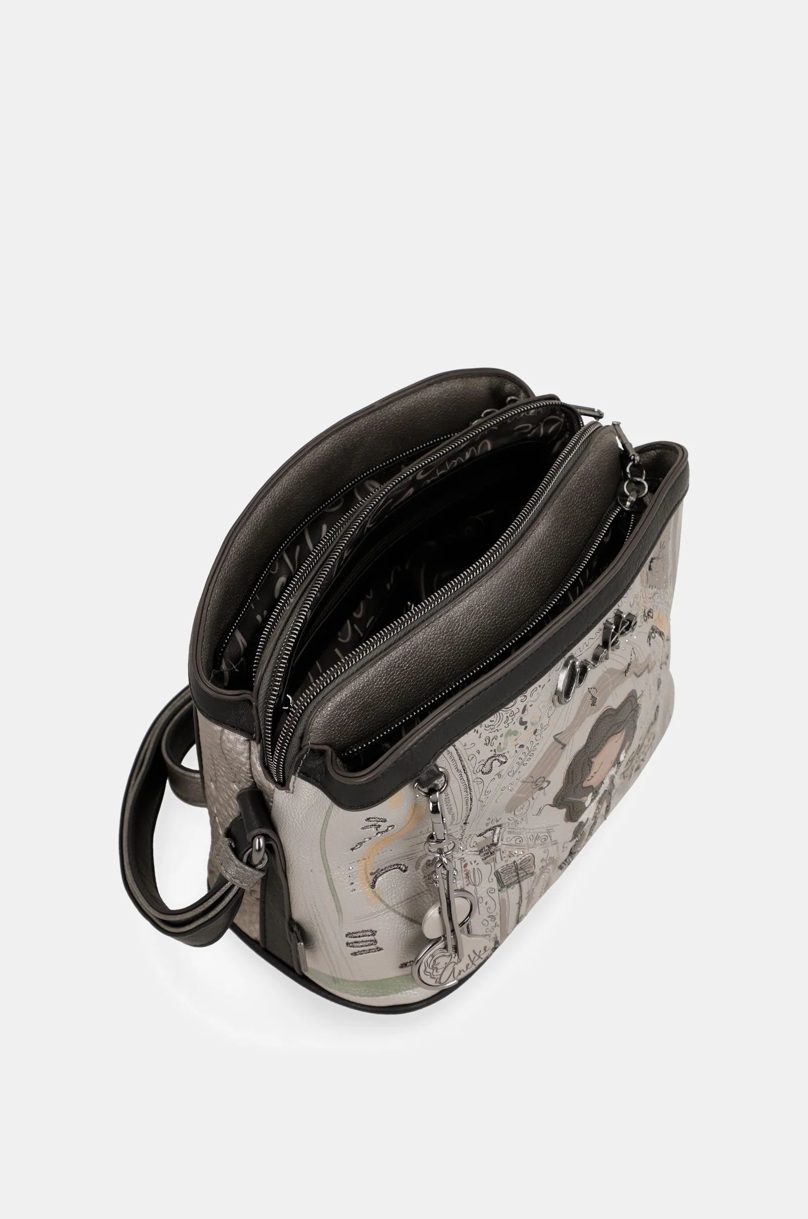 Borsa a Tracolla Donna Anekke con 3 Scomparti