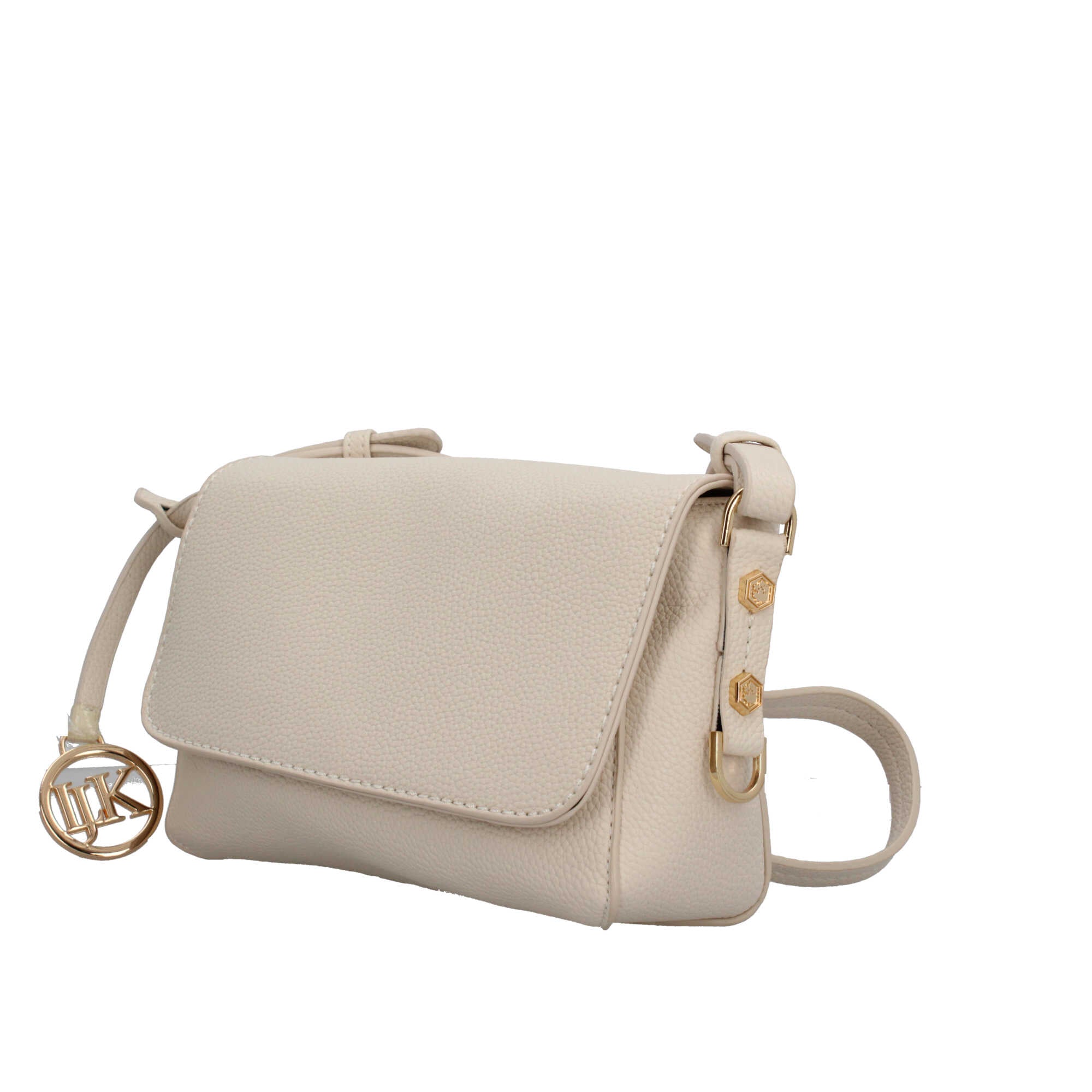 Lumberjack borsa a tracolla elegante con logo Bianco TU | Giò Fashion