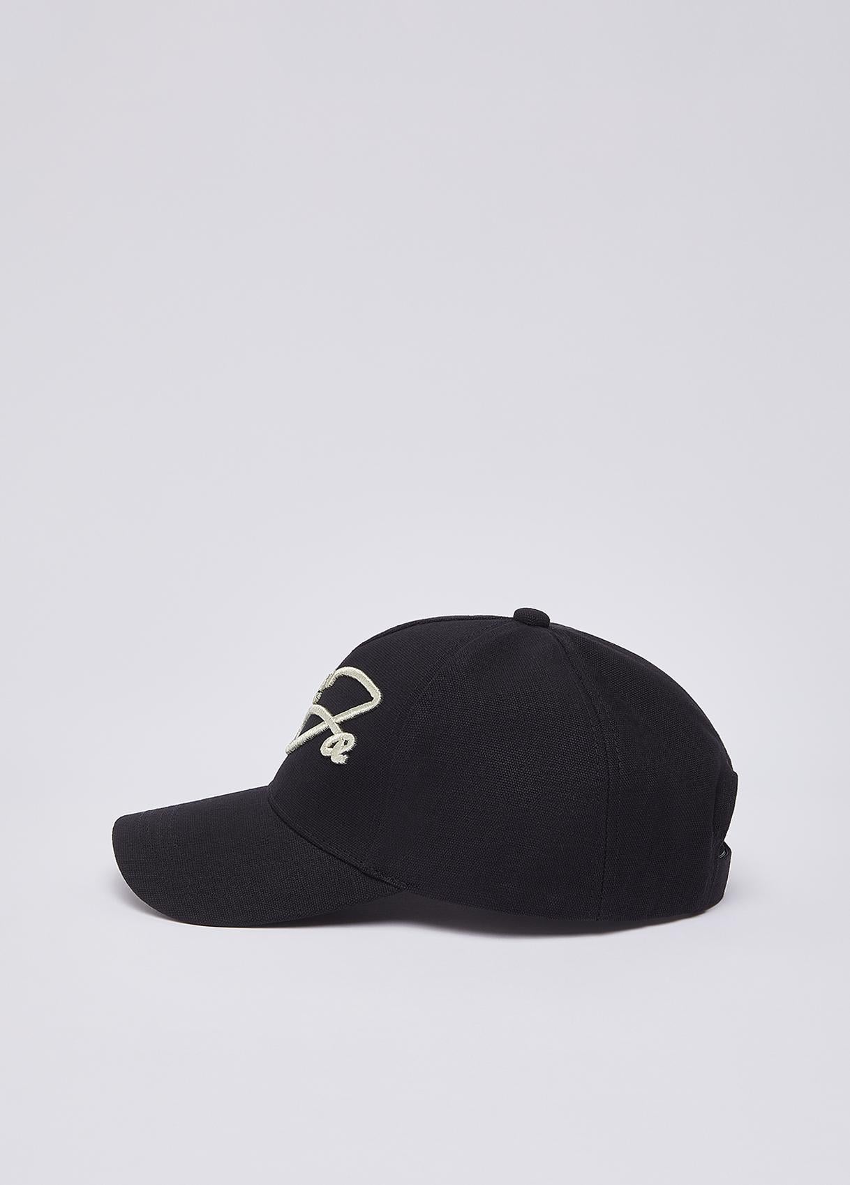Cappello con visiera Liu Jo donna con logo ricamato Nero TU | Giò Fashion