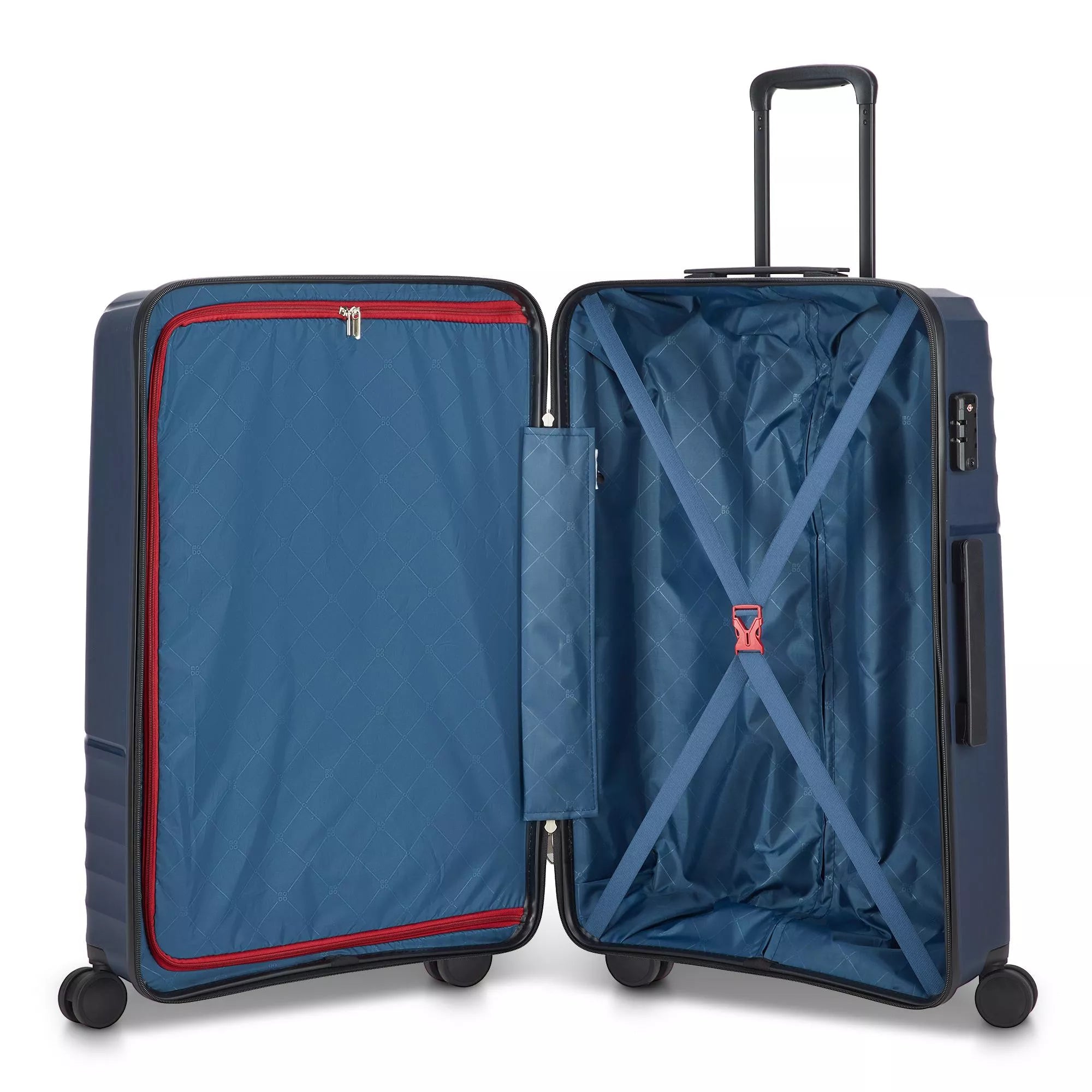 Modo by Roncato Trolley Grande Rigido 4 Ruote da Viaggio 76x51x31 BLU TU | Giò Fashion
