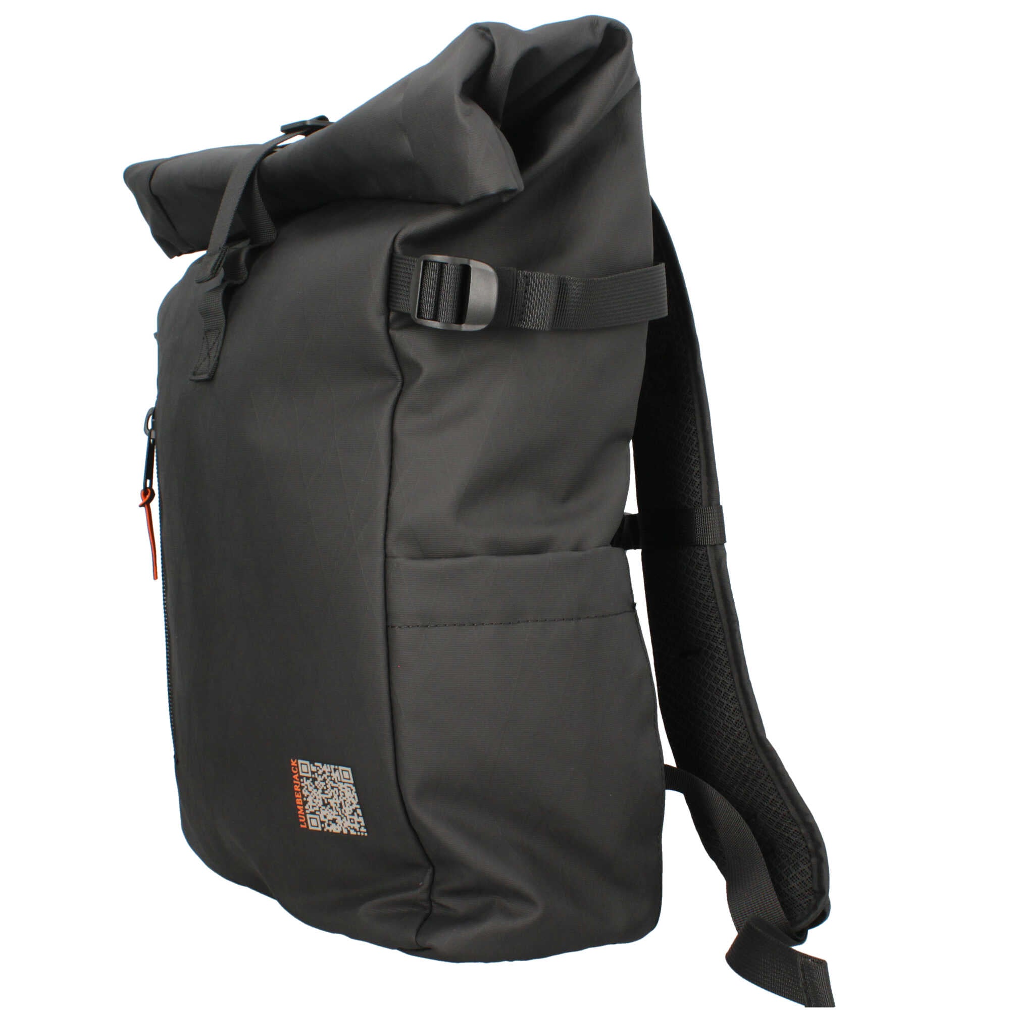 Zaino Uomo Lumberjack Roll Top con Chiusura a Gancio