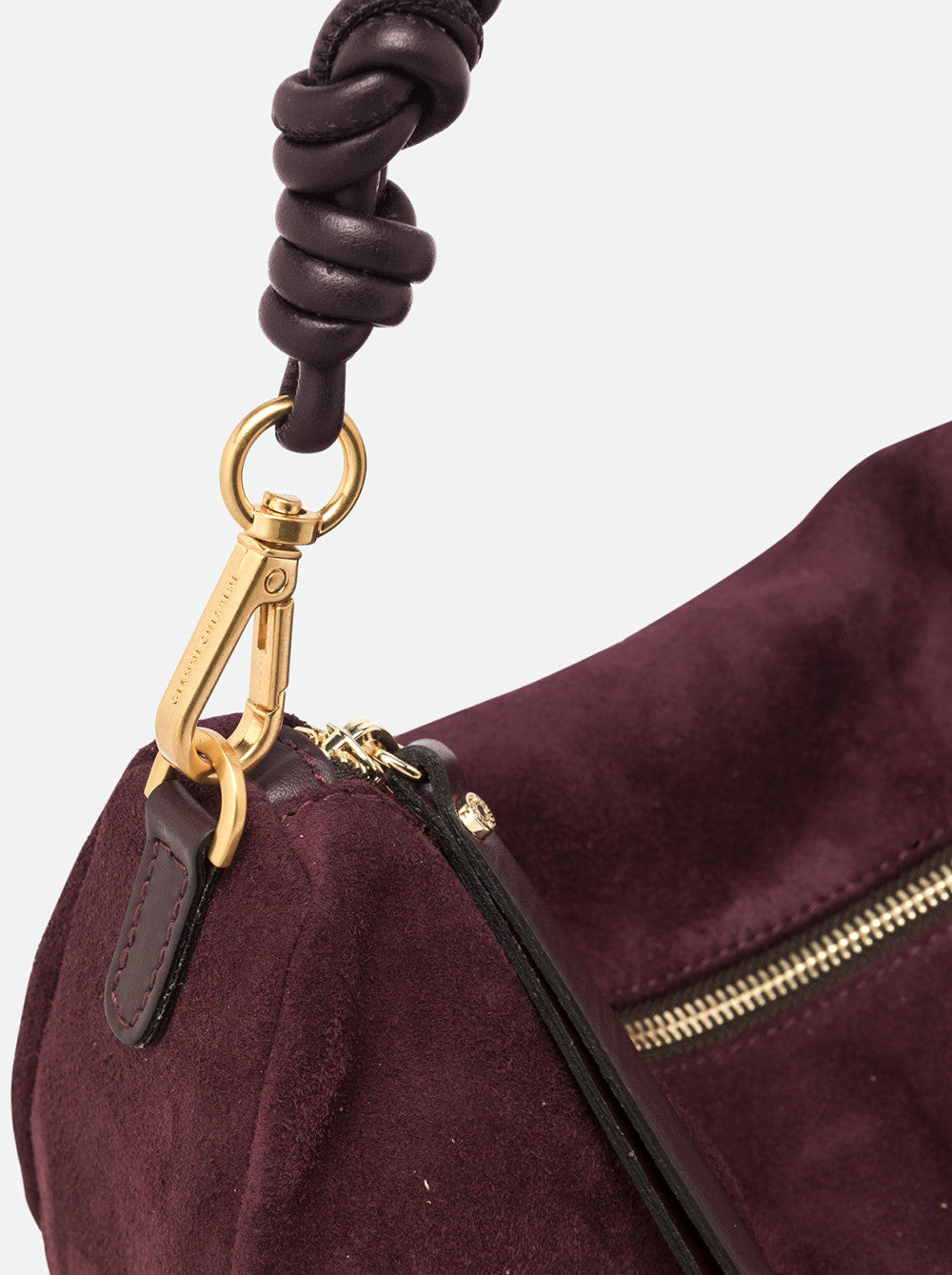 Gianni Chiarini Cleo Borsa Hobo in Pelle Scamosciata