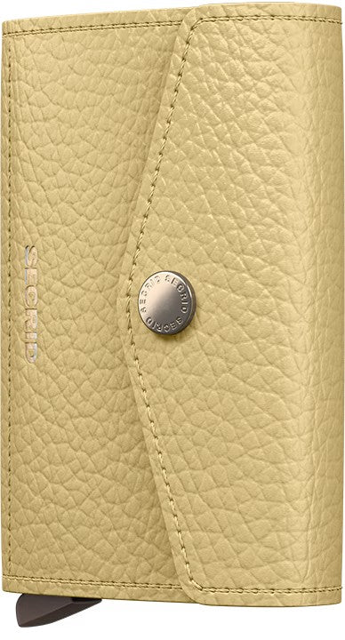 Portafoglio Secrid Miniwallet EPe Butter Yellow compatto con protezione RFID Giallo TU | Giò Fashion