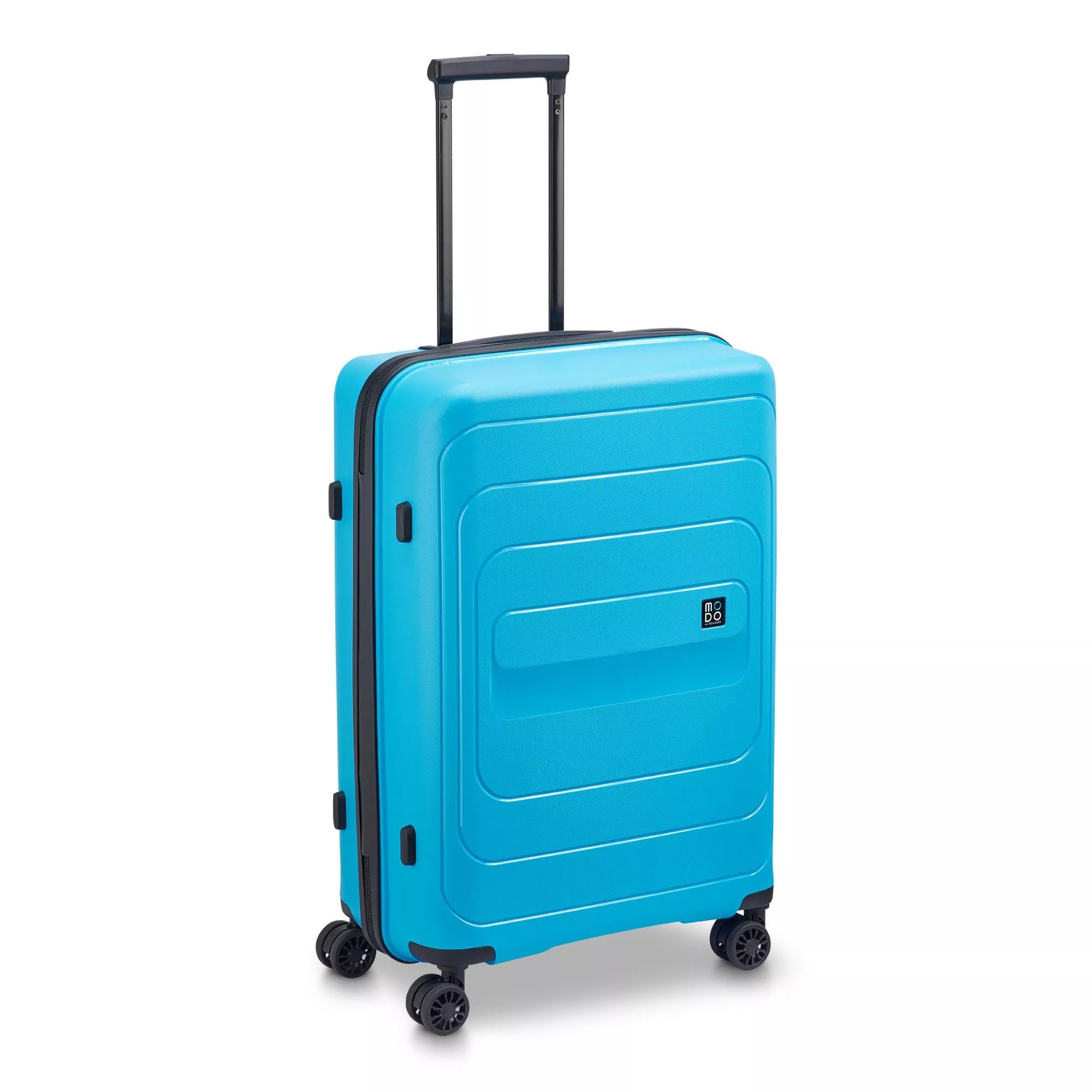 Modo by Roncato Trolley Medio Rigido 4 Ruote da Viaggio 66x43,5x25 AZZURRO TU | Giò Fashion