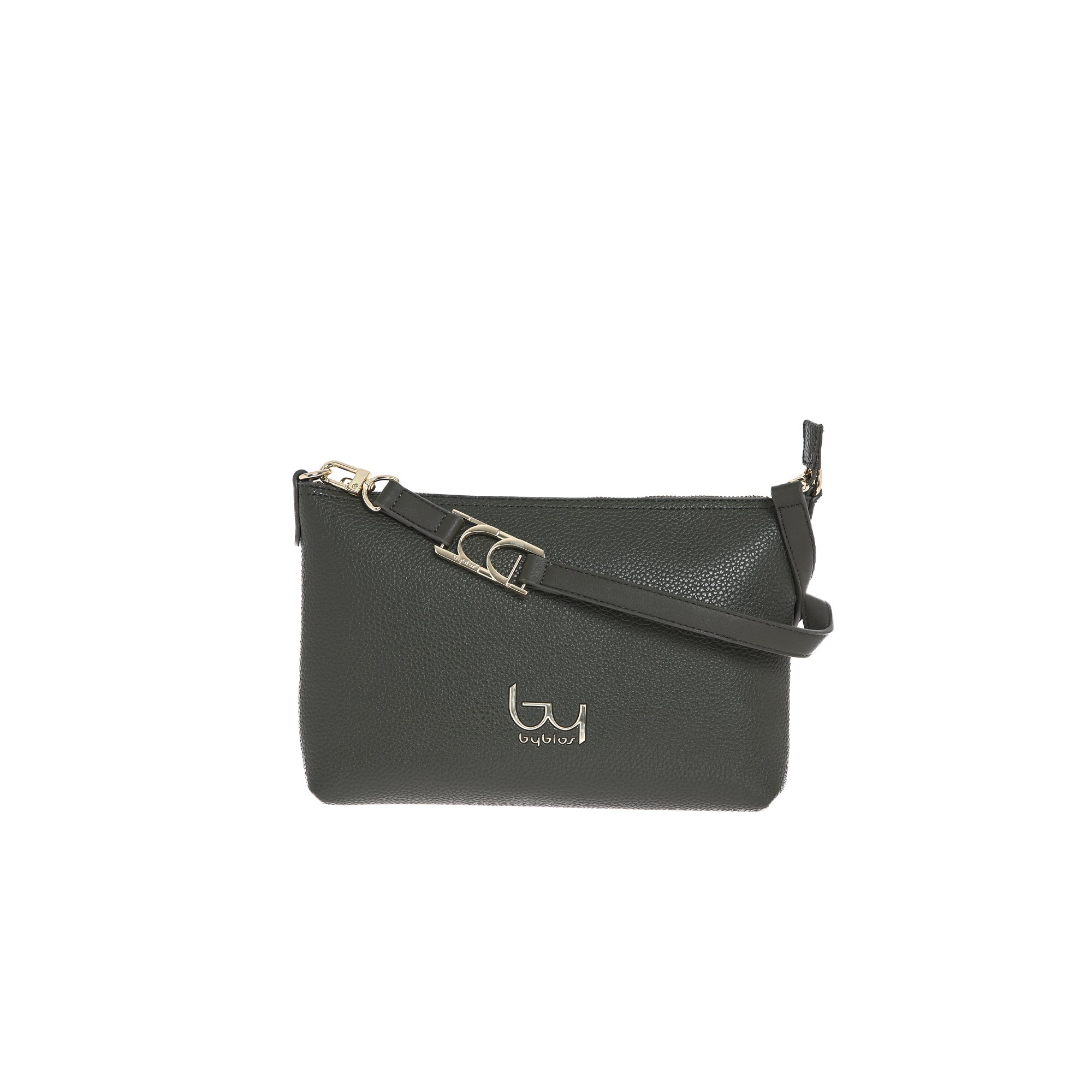 Borsa a tracolla con chiusura zip By Byblos VERDE TU | Giò Fashion