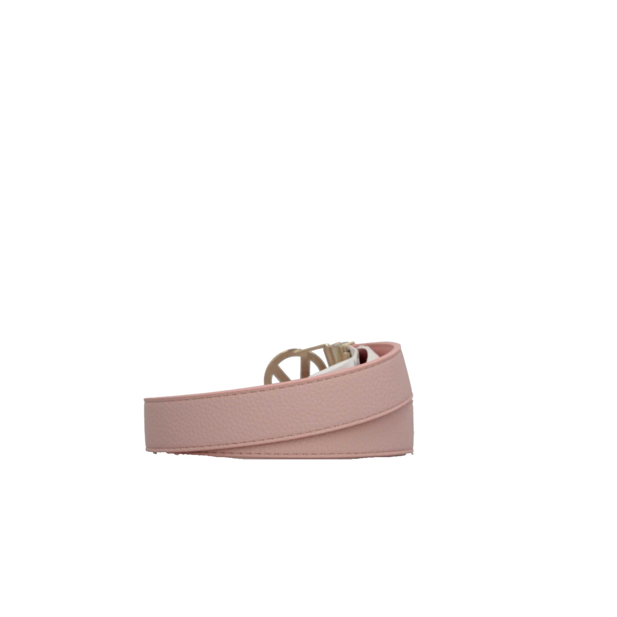 Cintura Valentino da Donna con Fibbia Logo in Metallo Rosa L | Giò Fashion