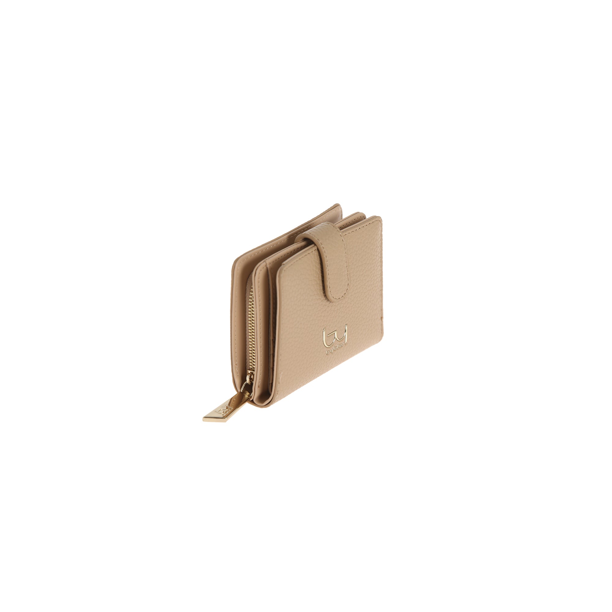 Portafoglio By Byblos compatto con chiusura a bottone Beige TU | Giò Fashion