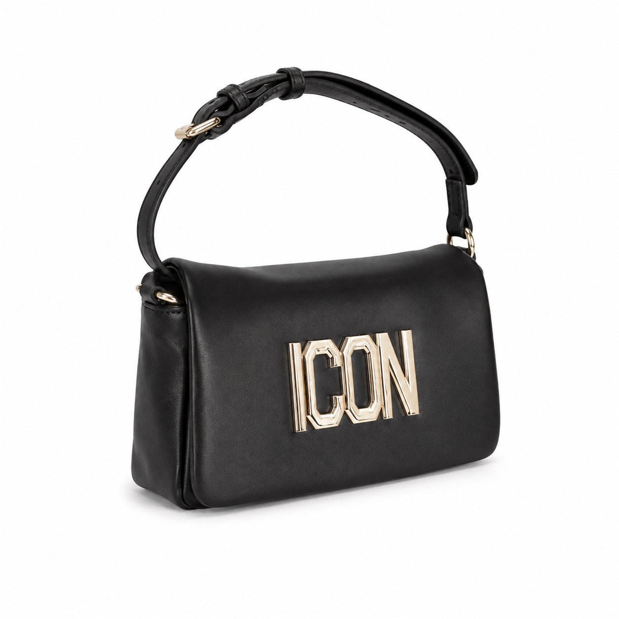 Borsa Icon Donna Piccola a Spalla con Patta