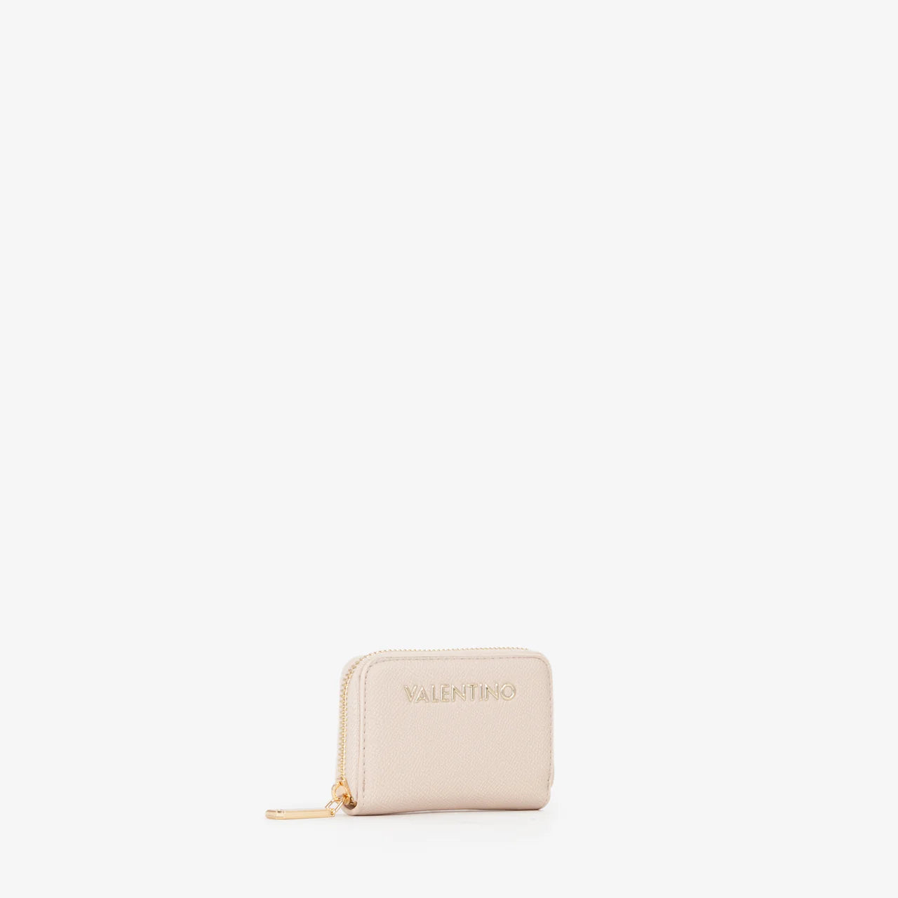 Valentino portamonete donna compatto con zip Avorio TU | Giò Fashion