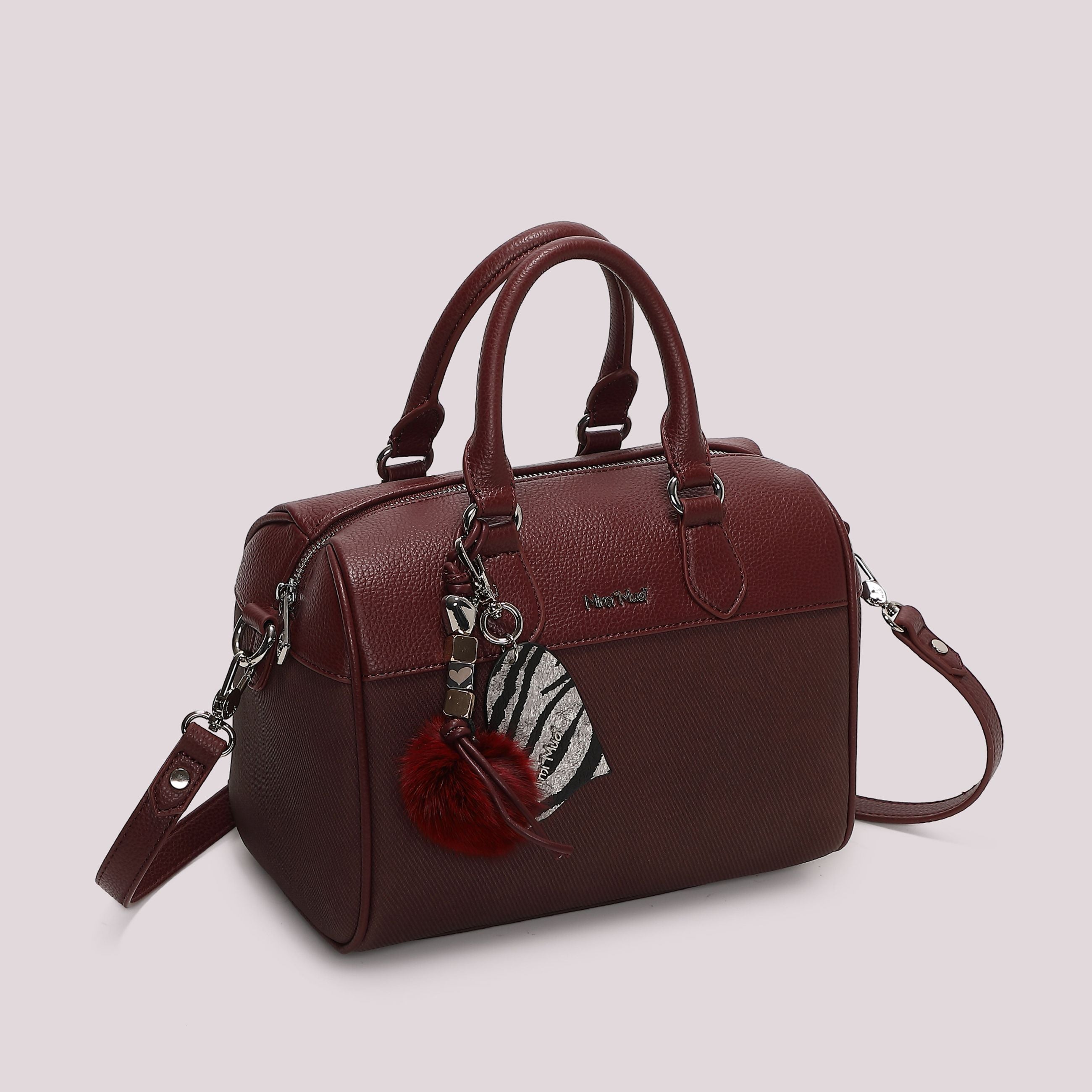 Borsa Bauletto Donna Mimi Mua con Charm a Cuore