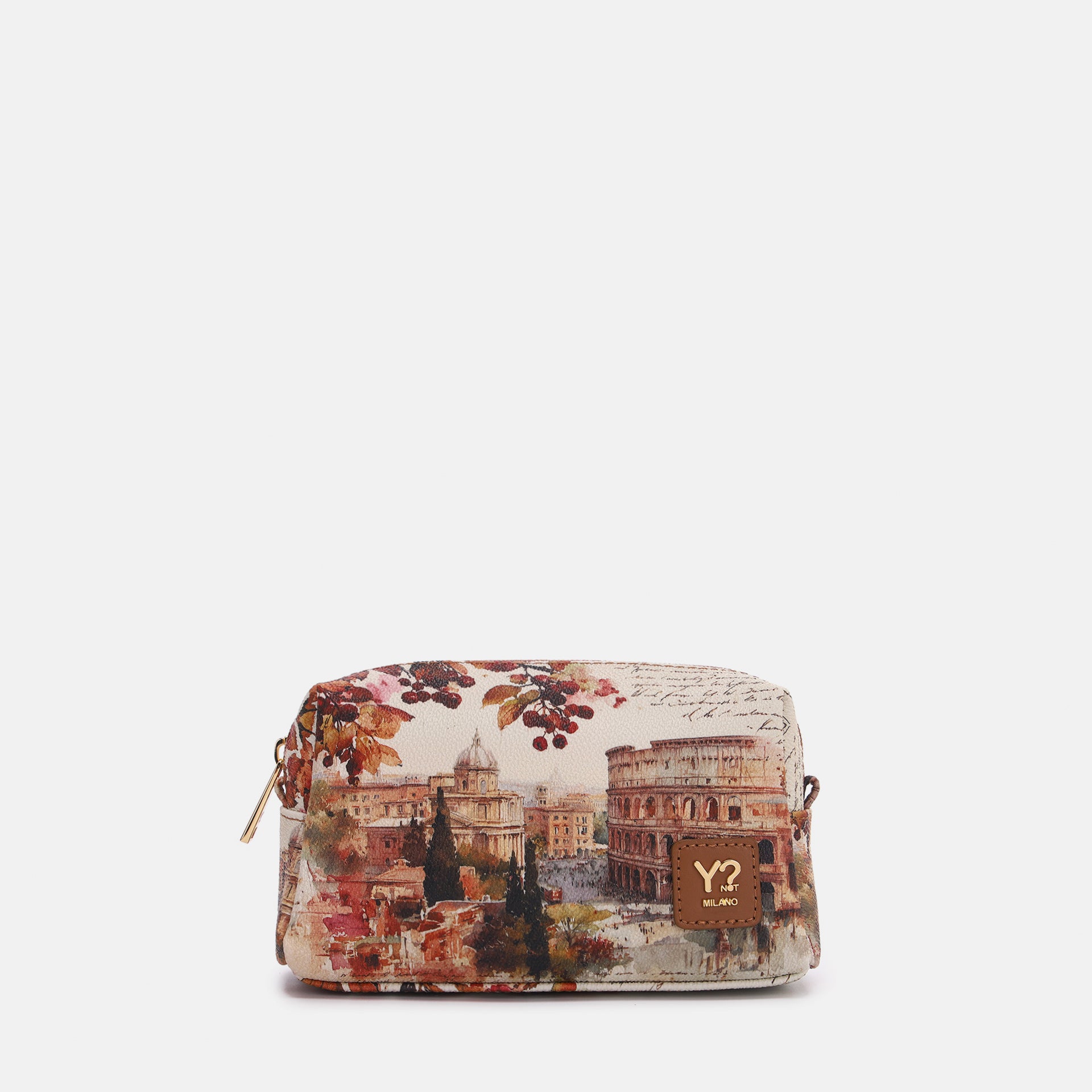 Ynot? Yes Bag Beauty Case Donna in Ecopelle con Zip