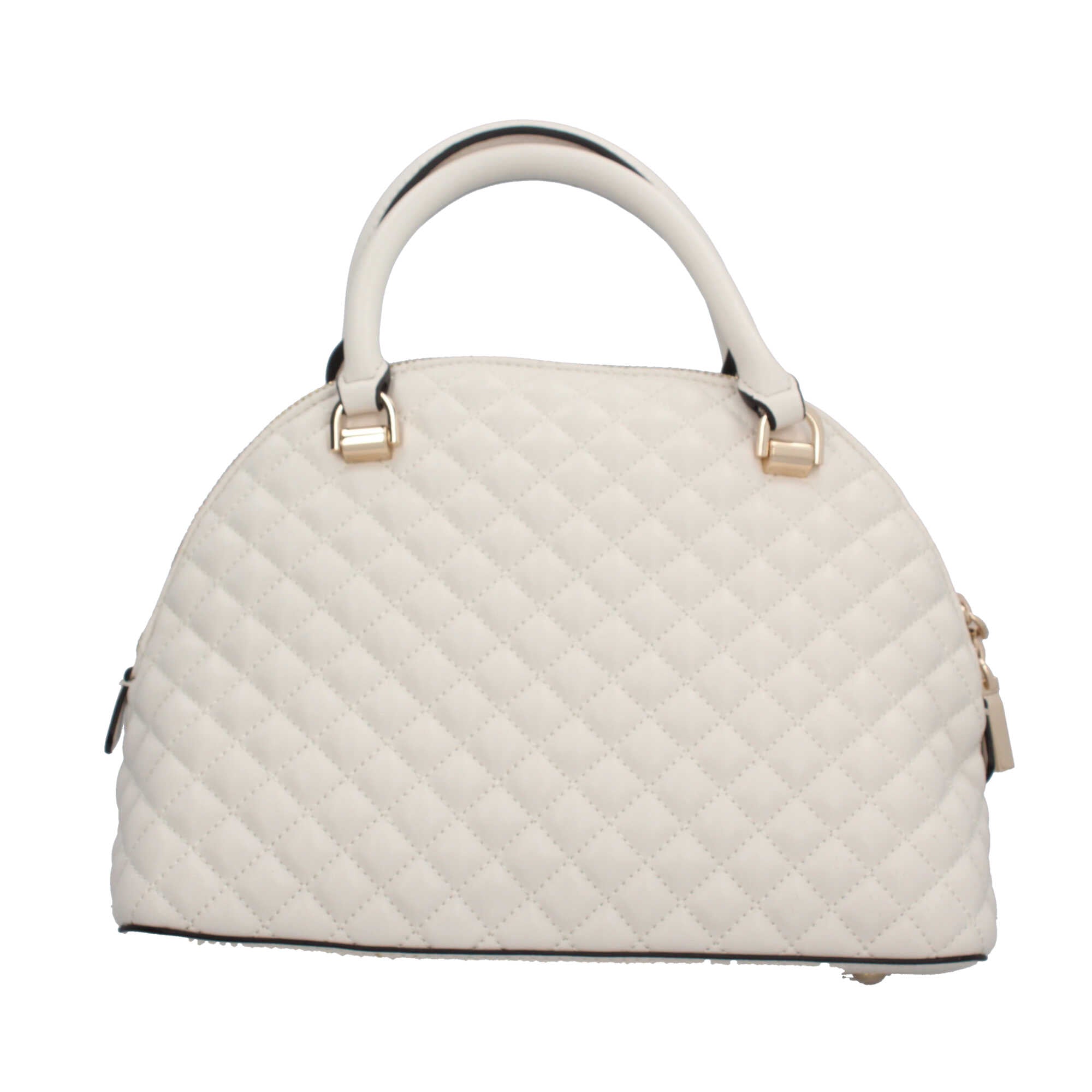 Borsa a mano in matelassé con tracolla removibile Guess Beige TU | Giò Fashion