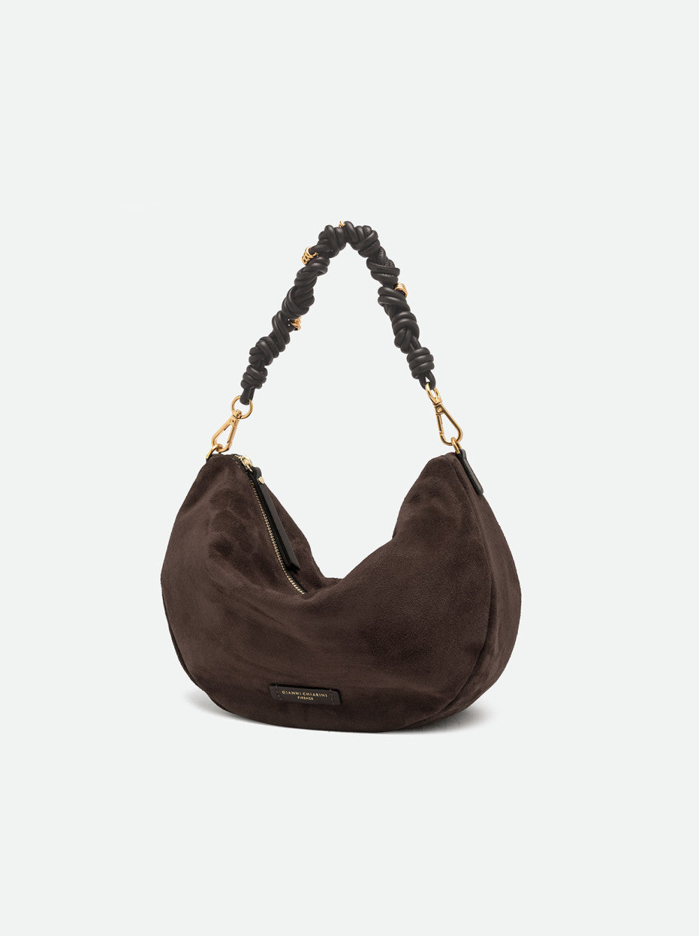Gianni Chiarini Cleo Borsa Hobo in Pelle Scamosciata