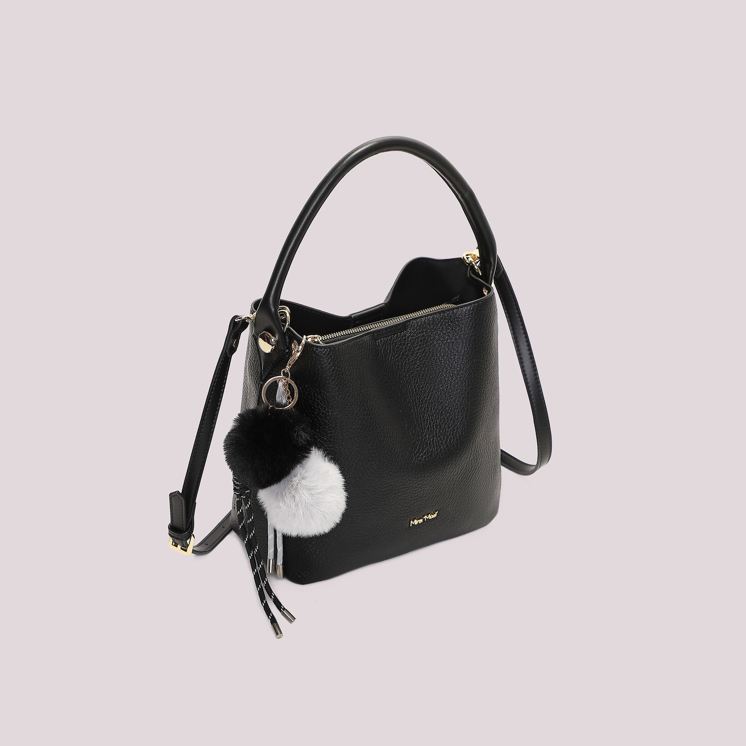 Borsa a Secchiello Donna Mimi Mua con Dettaglio Appeso