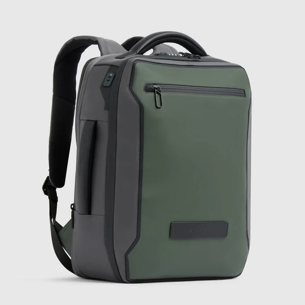 Zaino da Viaggio Porta PC 15,6" Espandibile e Resistente all’Acqua Piquadro Rover