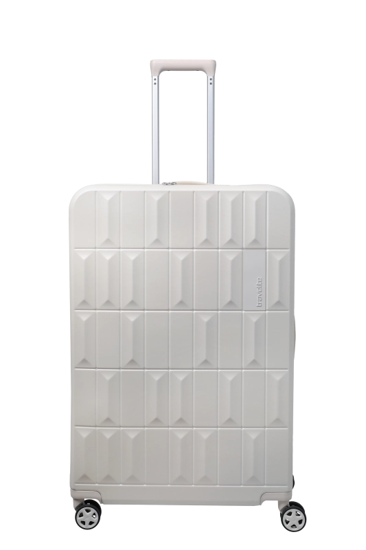 Trolley grande Travelite rigido con 4 ruote e chiusura TSA Avorio TU | Giò Fashion