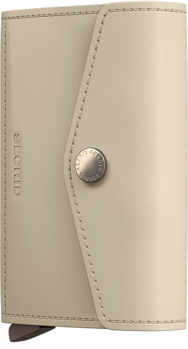 Portafoglio Secrid Miniwallet EOr Latte compatto con protezione RFID Beige TU | Giò Fashion