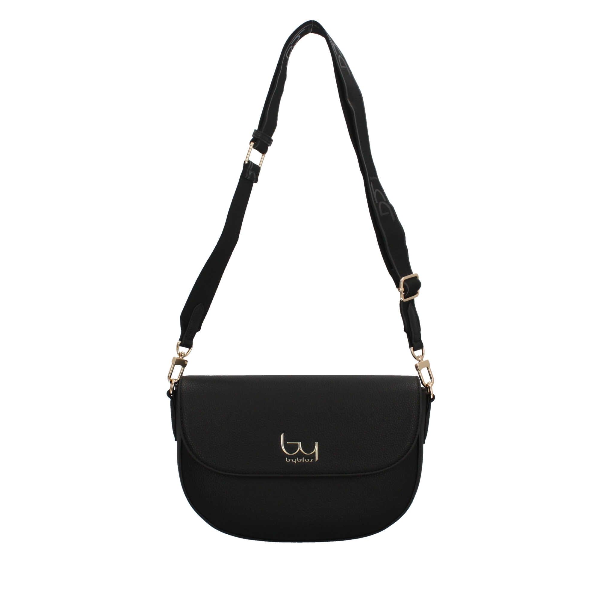 Borsa a tracolla By Byblos in ecopelle con design compatto Nero TU | Giò Fashion