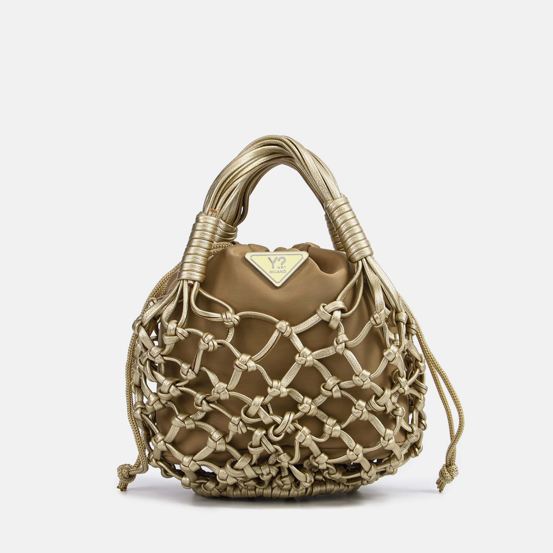 Y-Not Borsa Boston Fanny Oro TU | Giò Fashion