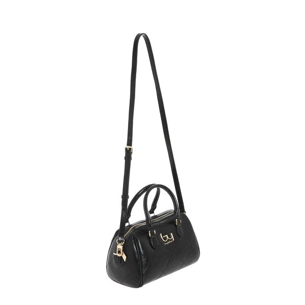 By Byblos borsa bauletto trapuntata con tracolla NERO TU | Giò Fashion