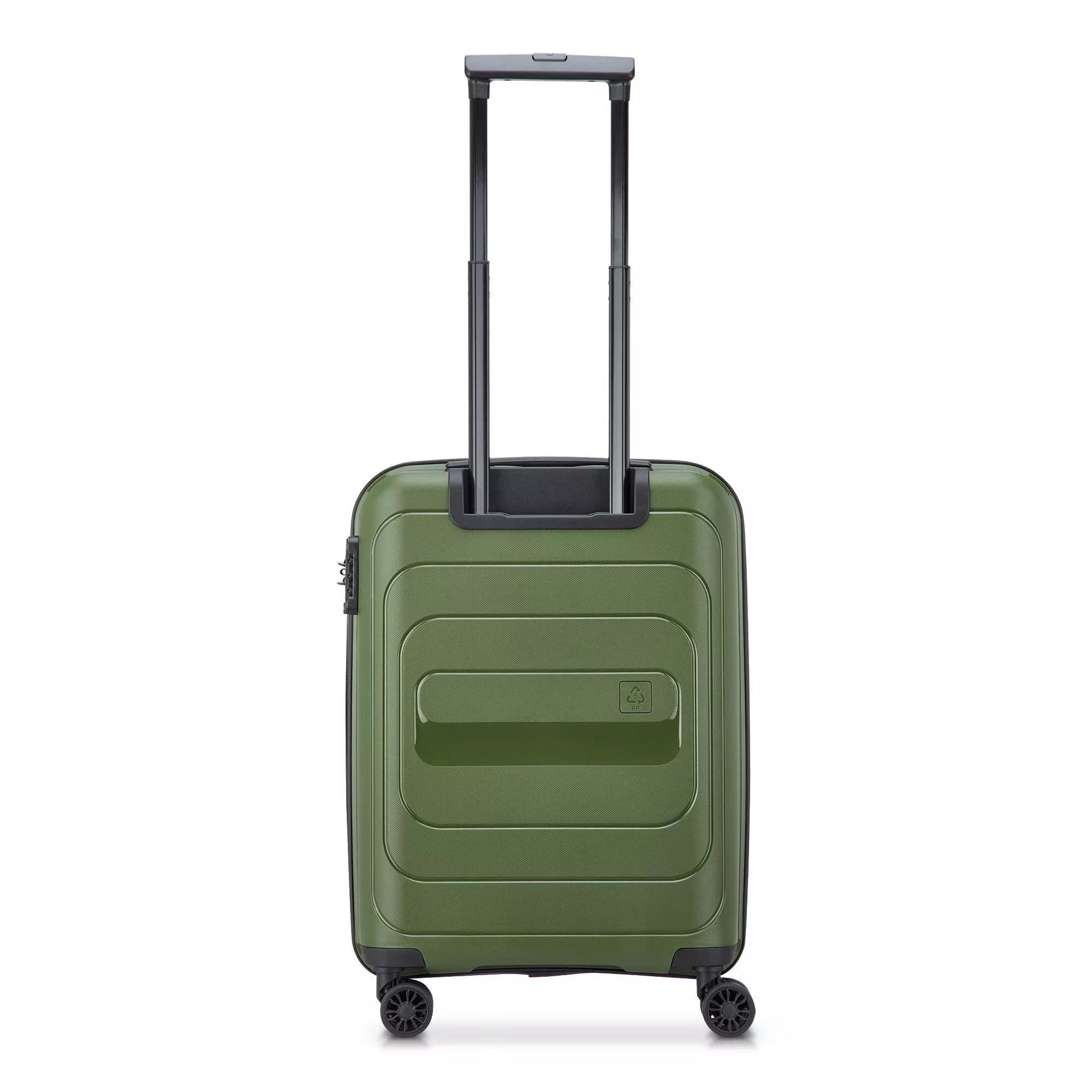 Modo by Roncato Trolley Bagaglio a Mano 4 Ruote Rigido 55x40x20 VERDE TU | Giò Fashion