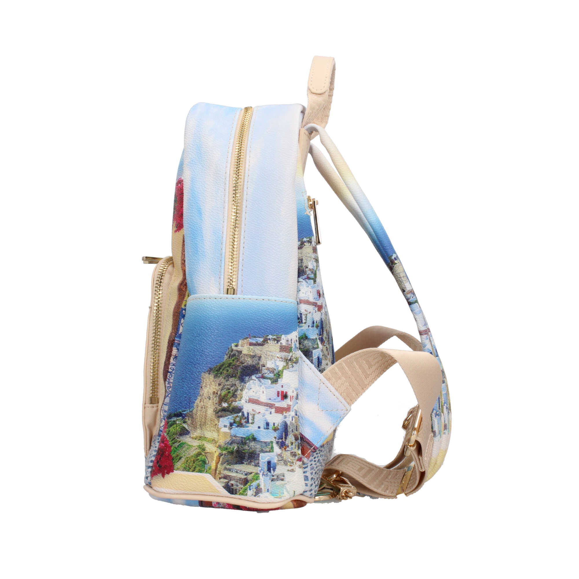 Zaino YNot con stampa esclusiva e design ergonomico per il massimo comfort GREEK SUMMER TU | Giò Fashion