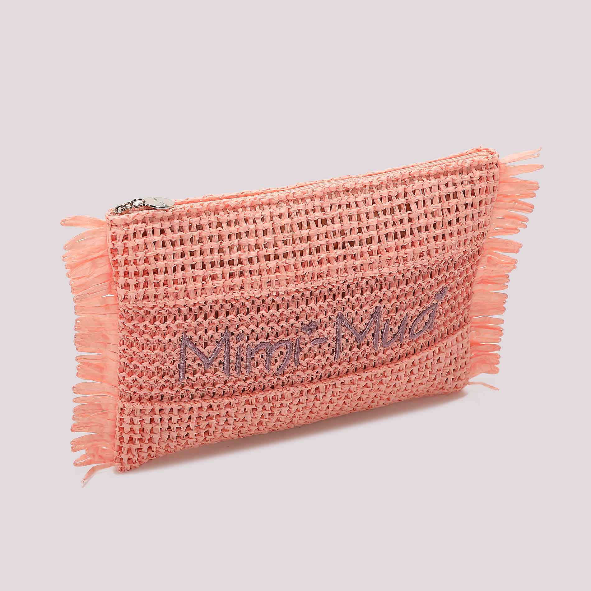 Pochette Mimi Mua Straw Paper