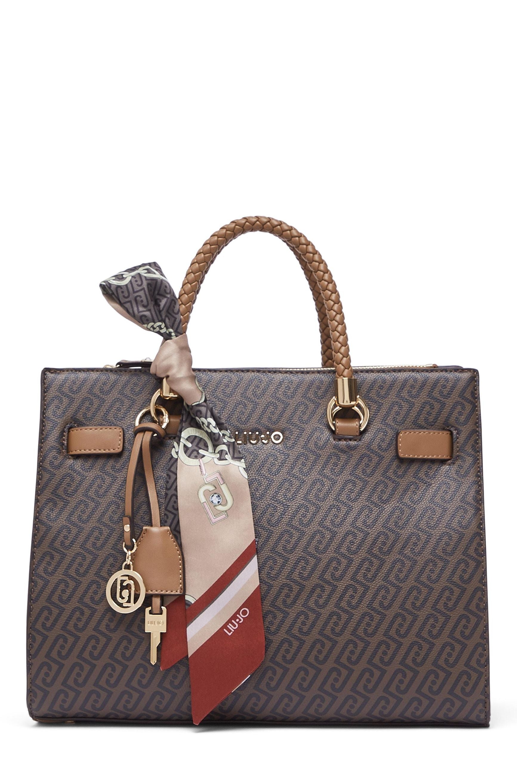 Liu Jo Borsa Satchel Media Donna con Foulard