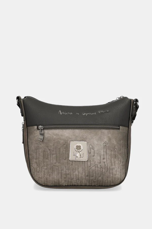 Borsa a Tracolla Grande Donna Anekke Espandibile