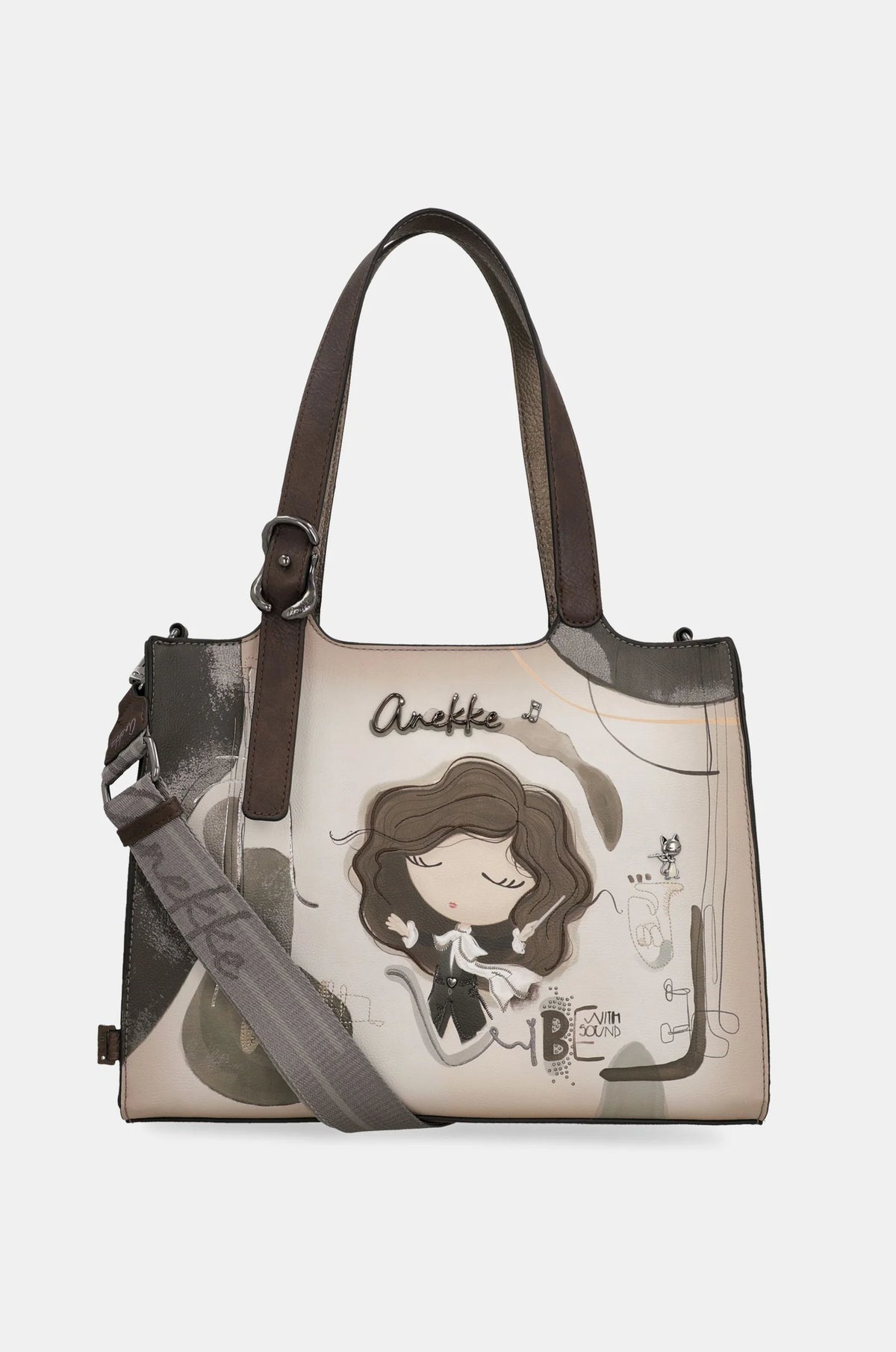 Borsa a Spalla Donna Anekke con Tracolla Regolabile